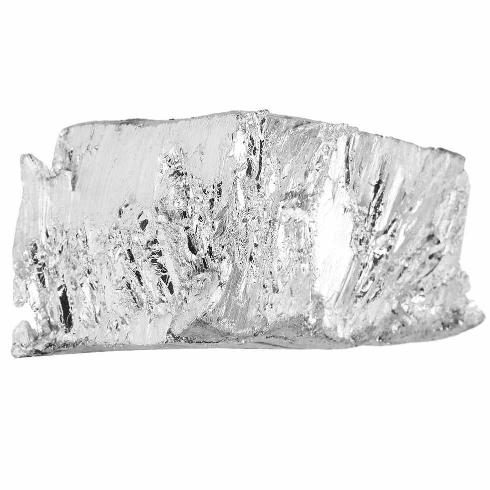 Cynk, 1 kg / 2,2 funta wysoka czystość 99,995% cynku Zn metalowy blok bryłowy próbka wlewka