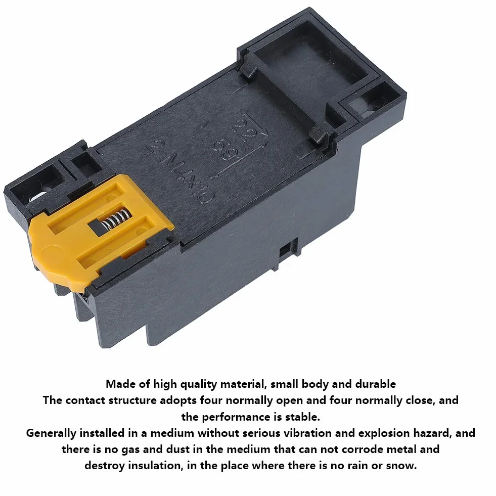 Przemysłowy przekaźnik mocy 14-pinowy DIN DC12V 24V AC110V 220V