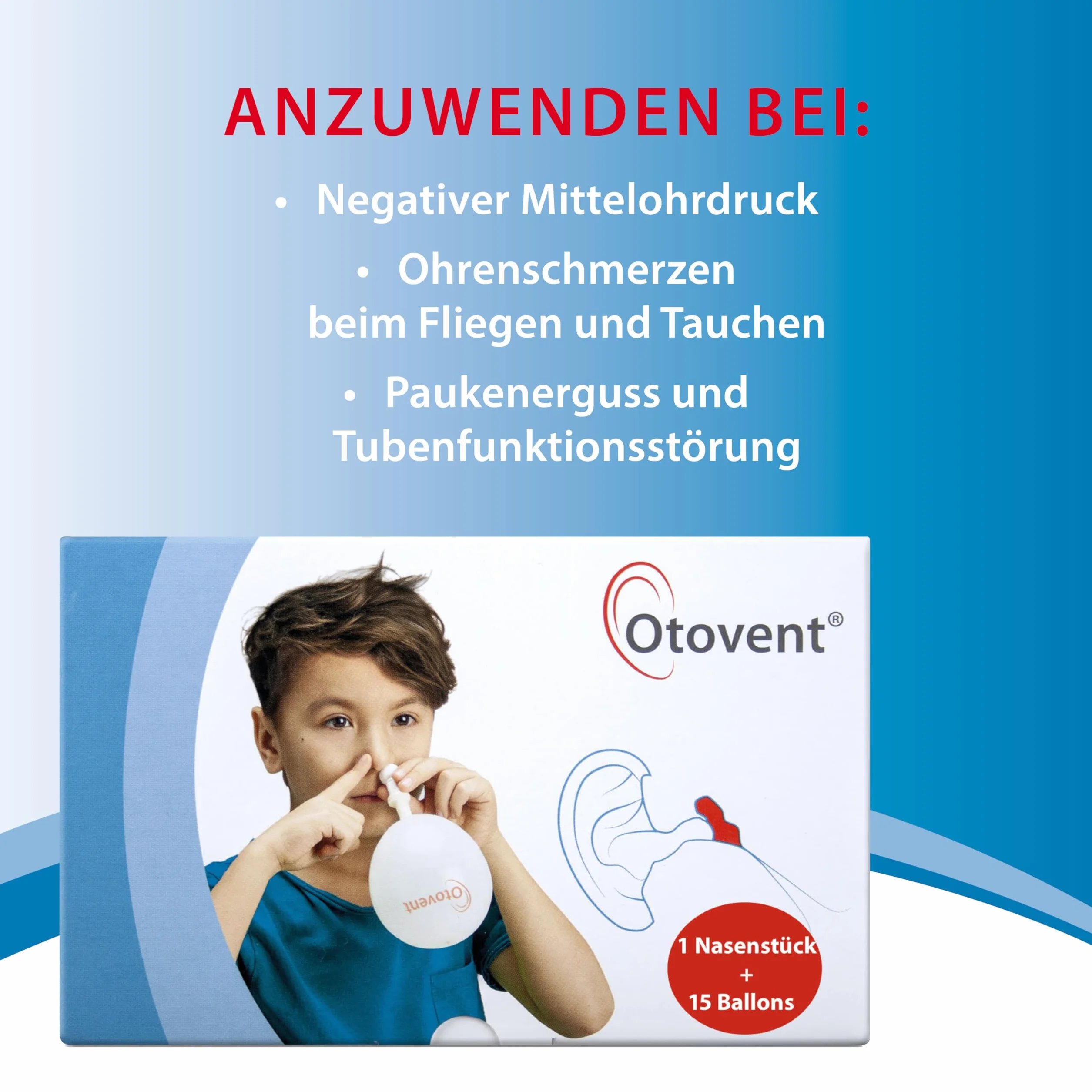 OTOVENT System 1 nosek + 15 membrany powietrznej