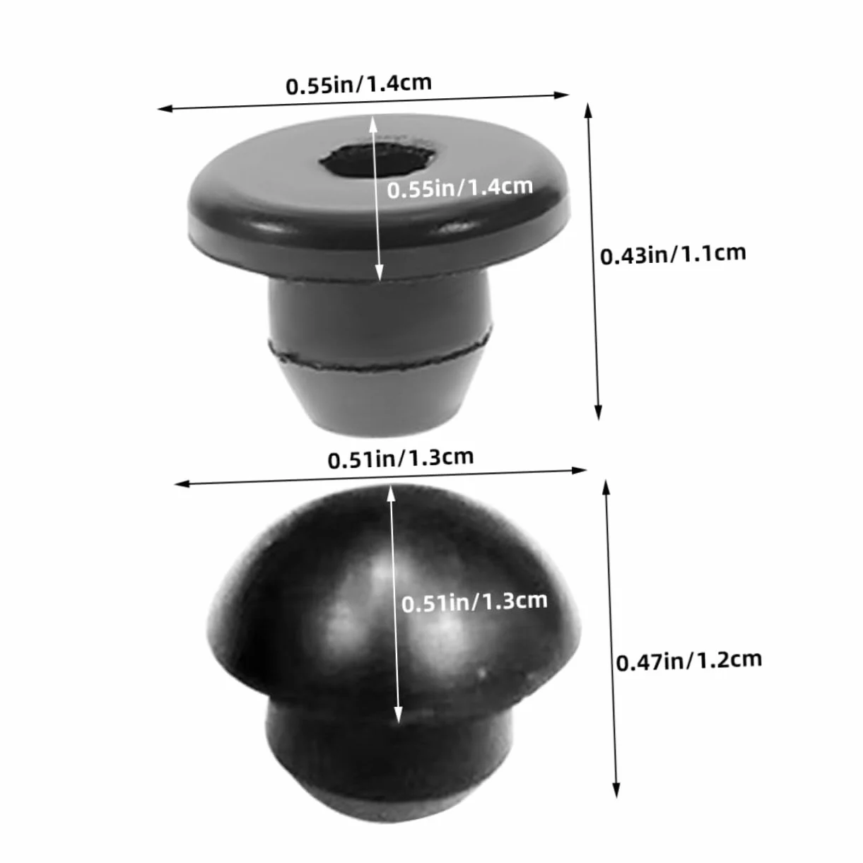 Generic 6 Sztuk Wtyczka Jack Podnośnik Podłogowy Wlewu Oleju Pinch Weld Jack Pad Podnośnik Do Butelki Gumowy Wlewu Korki Wlewu Oleju Gniazdo Wlewu Jack Pad