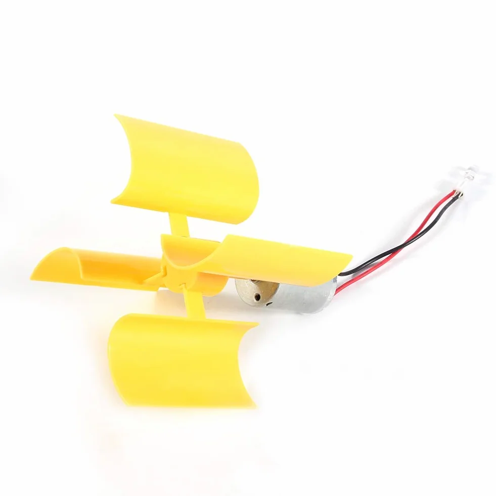 Pionowa turbina wiatrowa zestaw DIY do eksperymentu demonstracyjnego model ostrze silnik
