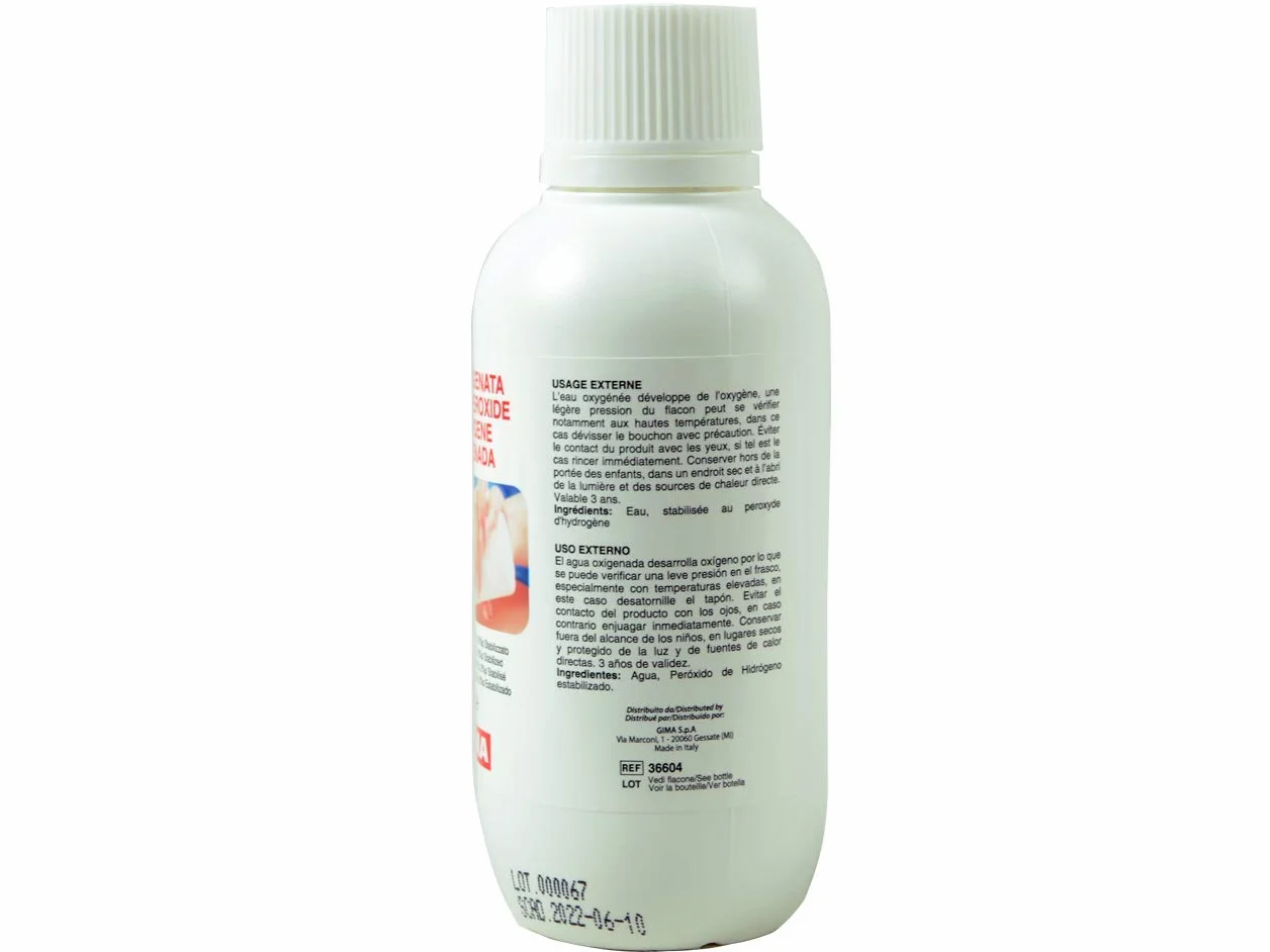 GIMA Nadtlenek wodoru 3% 250 ml 12 sztuk stabilizowany