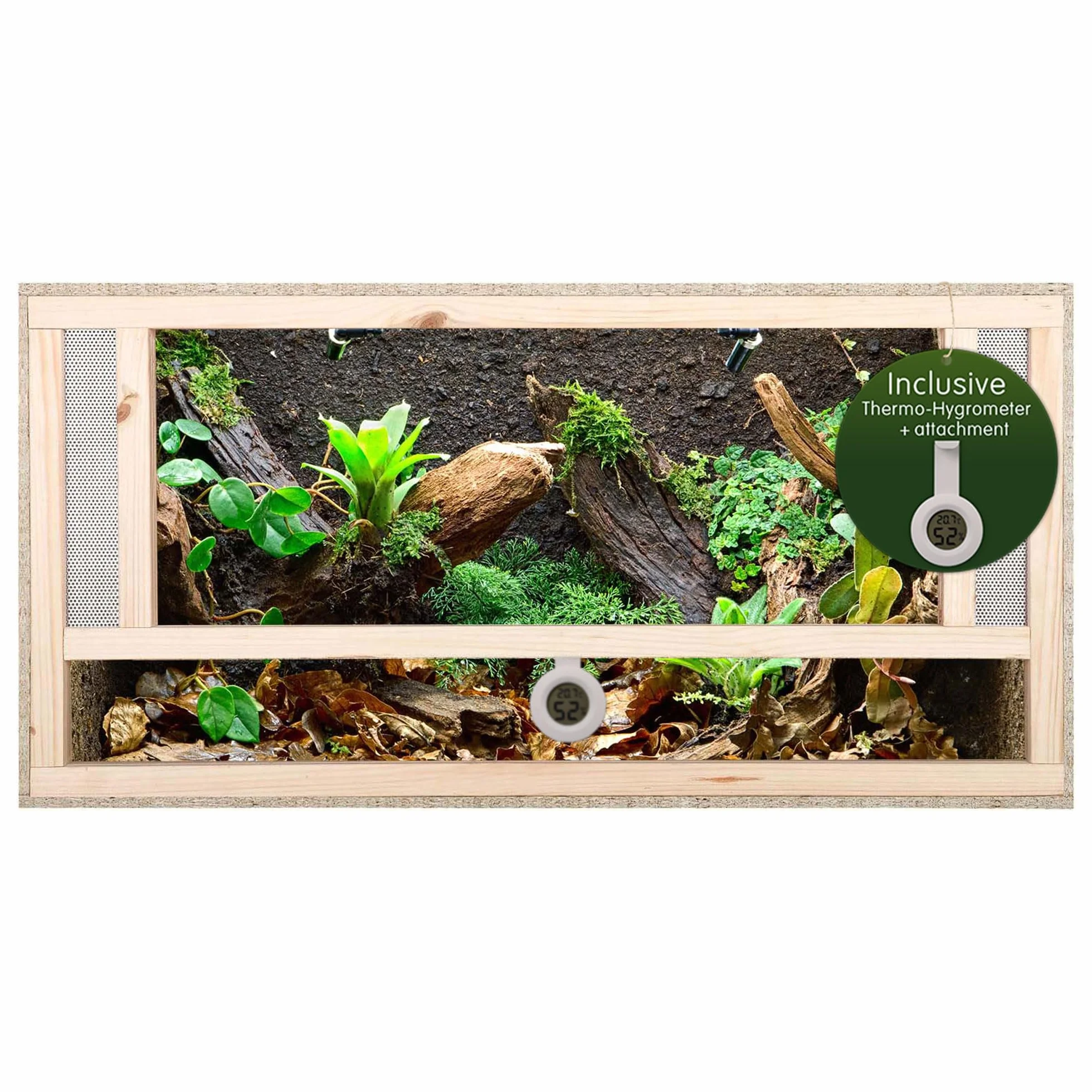 Terrarium z wentylacją przednią 80 x 40 x 40 cm