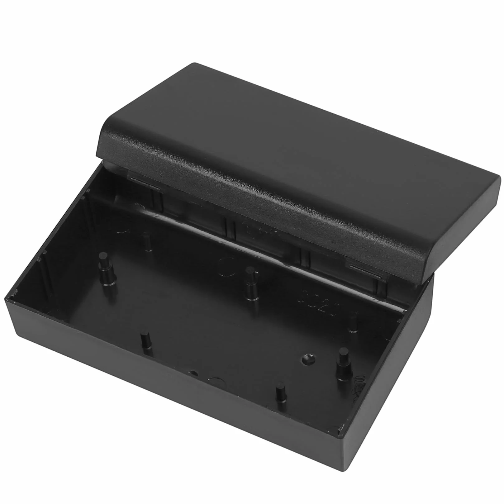 9 szt. Pudełko z tworzywa sztucznego ABS, wodoodporna obudowa elektroniczna, montowane na powierzchni pudełko adaptacyjne, czarne/70 x 45 x 18 mm