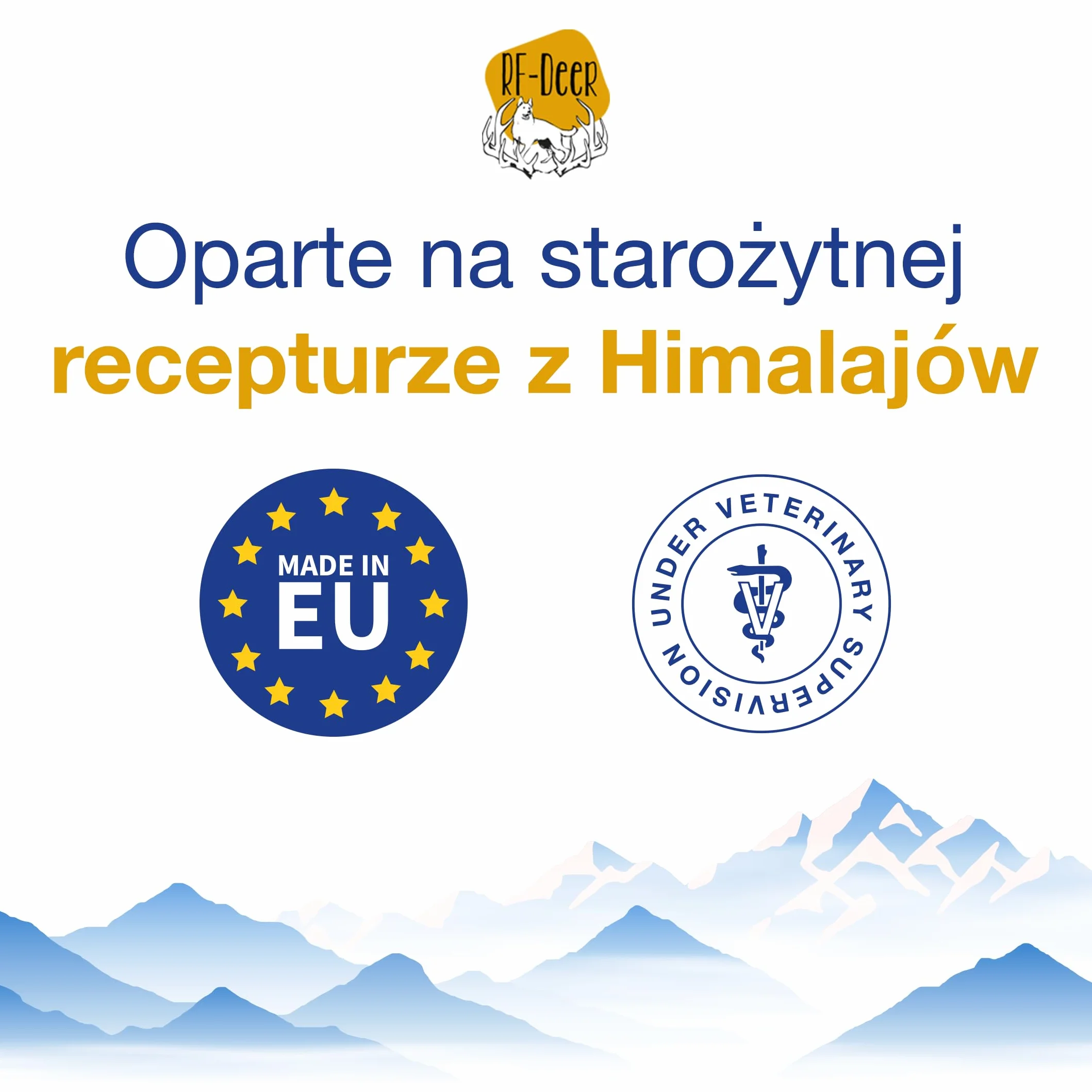 RF-Deer | Gryzak dla psa | Ser himalajski | Z mleka krów himalajskich | 100% naturalny skład | Bez GMO | Bez laktozy | Bez glutenu | Bez dodatku cukru | Wysoka zawartość białka | Rozmiar L | 1 szt