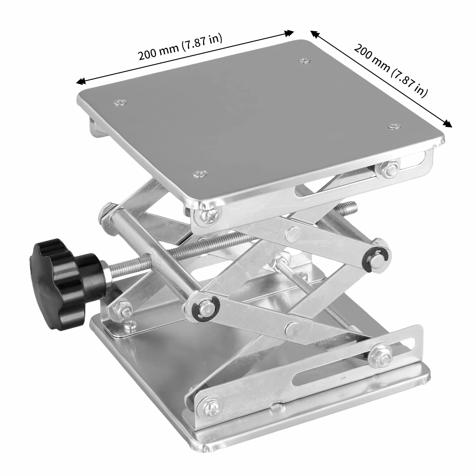 Podnośnik laboratoryjny 200 x 200 x 280 mm platforma podnosząca