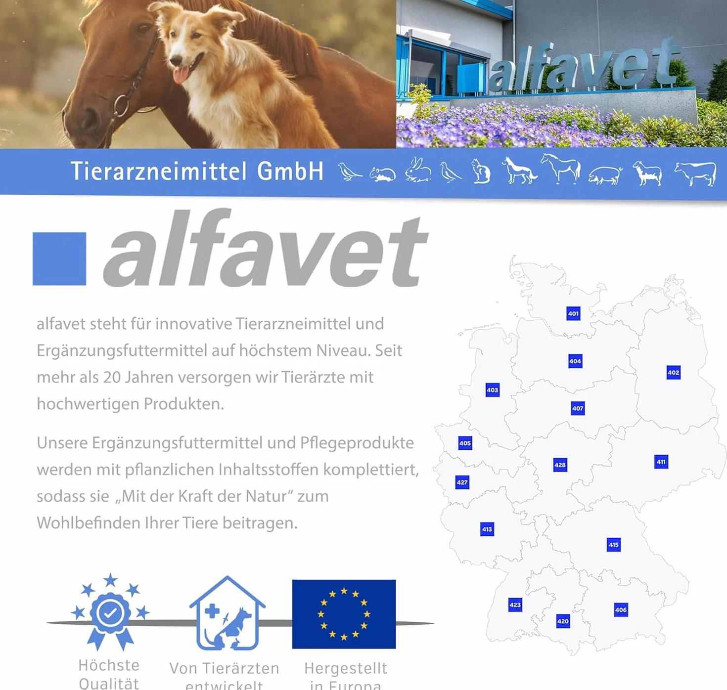 Alfavet DiarPositiv PRO 30 ml – uzupełniająca karma dietetyczna dla psów i kotów – z pro- i prebiotykami do wspomagania flory jelitowej i trawienia – pasta z butyrantem i propionianem, bez dodatku