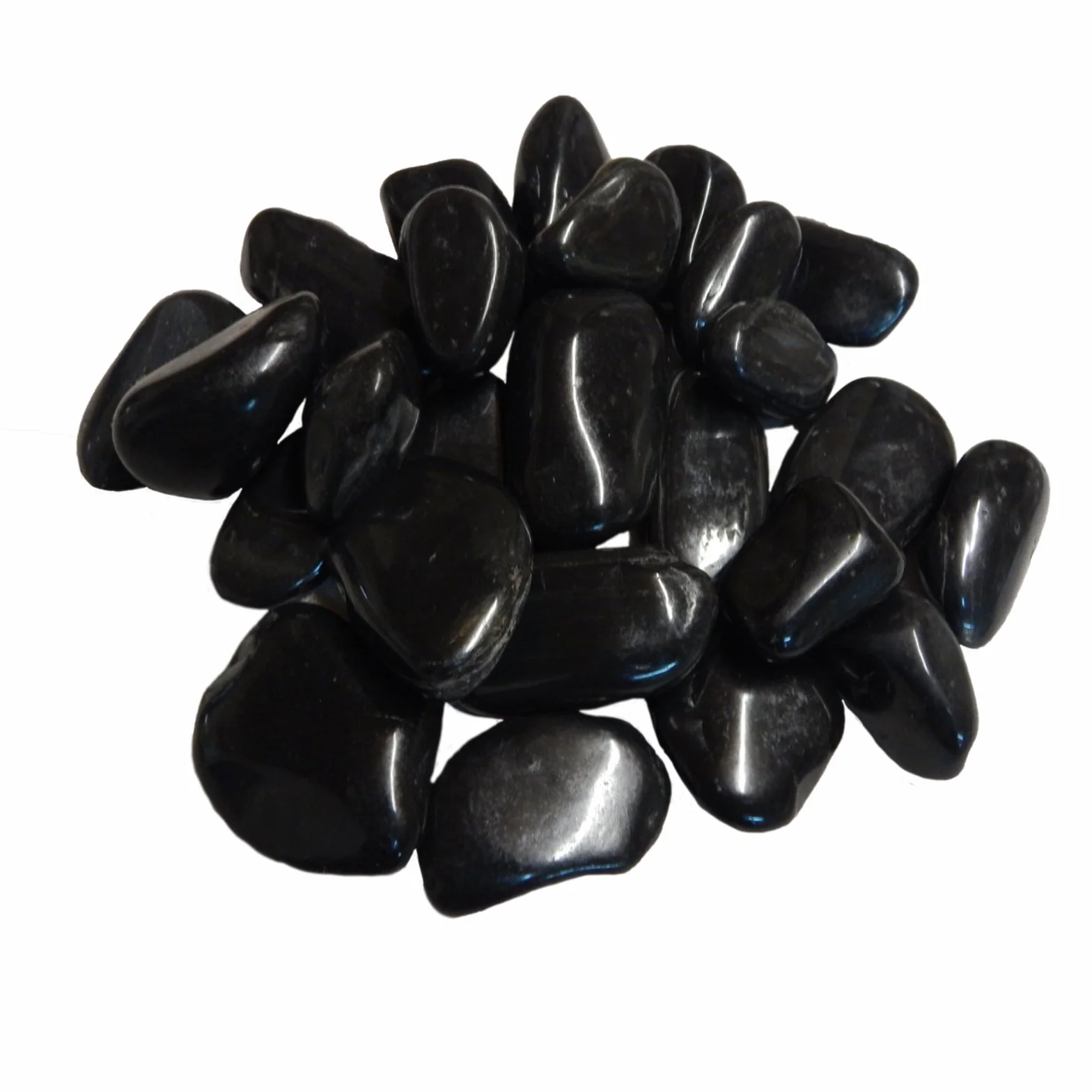 Aquagart polerowane kamienie dekoracyjne, 60 kg, błyszczące kamienie krzemionkowe, 40-80 mm, duże kamienie krzemionkowe, kamienie dekoracyjne, do ogrodu, oczka wodnego, oczka wodnego, kamienie ozdobne, czarne