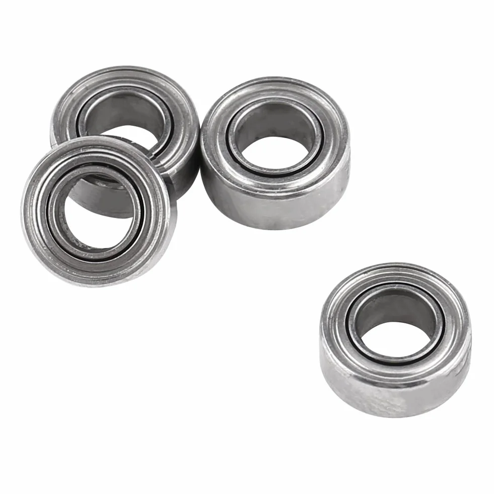 MR63ZZ Double Shielded Bearings Ball mini łożyska, miniaturowe łożyska kulkowe 3 x 6 x 2,5 mm, do drukarek, modelarstwa, 10 sztuk