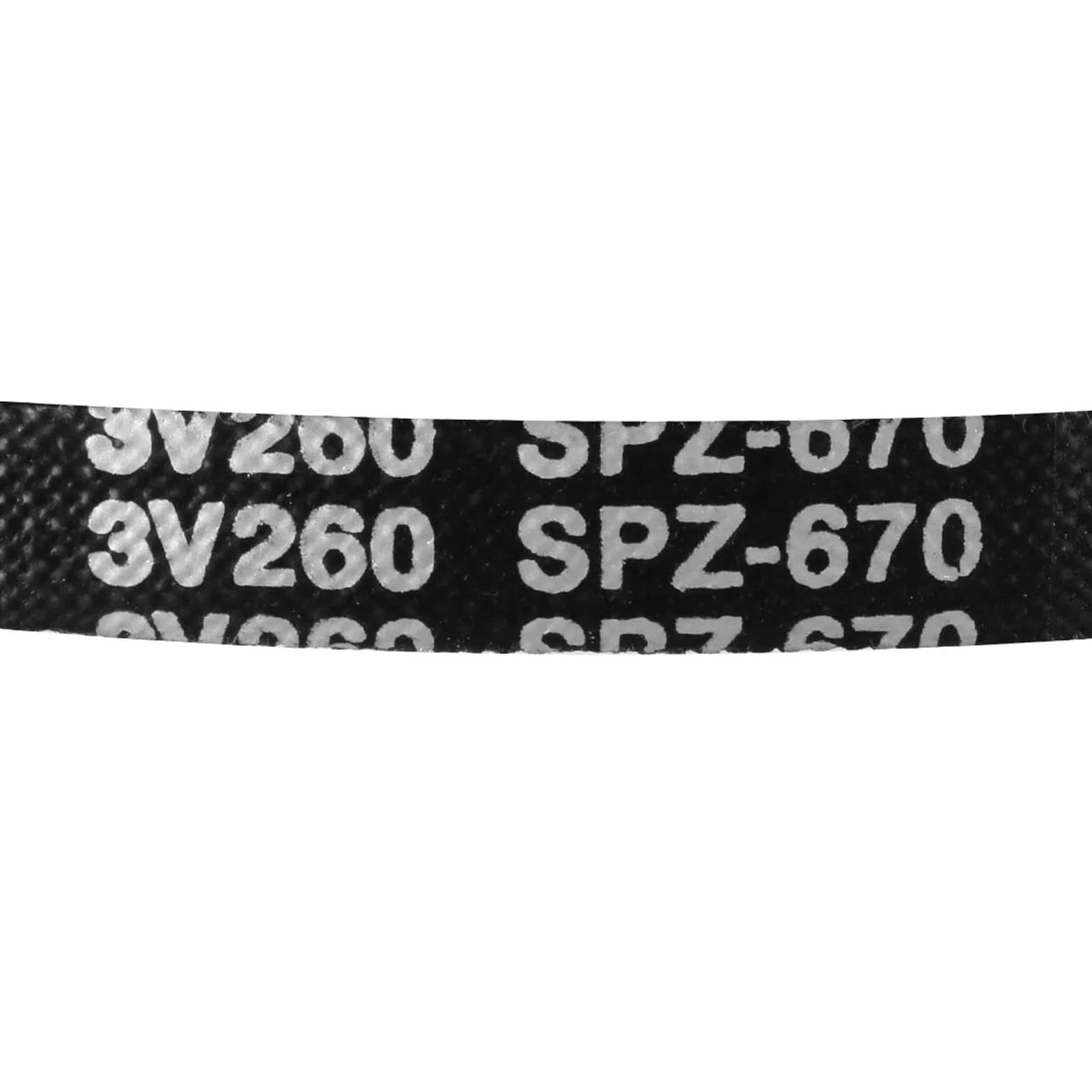sourcing map SPZ670 pasek klinowy pasek napędowy przemysłowy pasek transferowy guma 670 mm obwód zewnętrzny