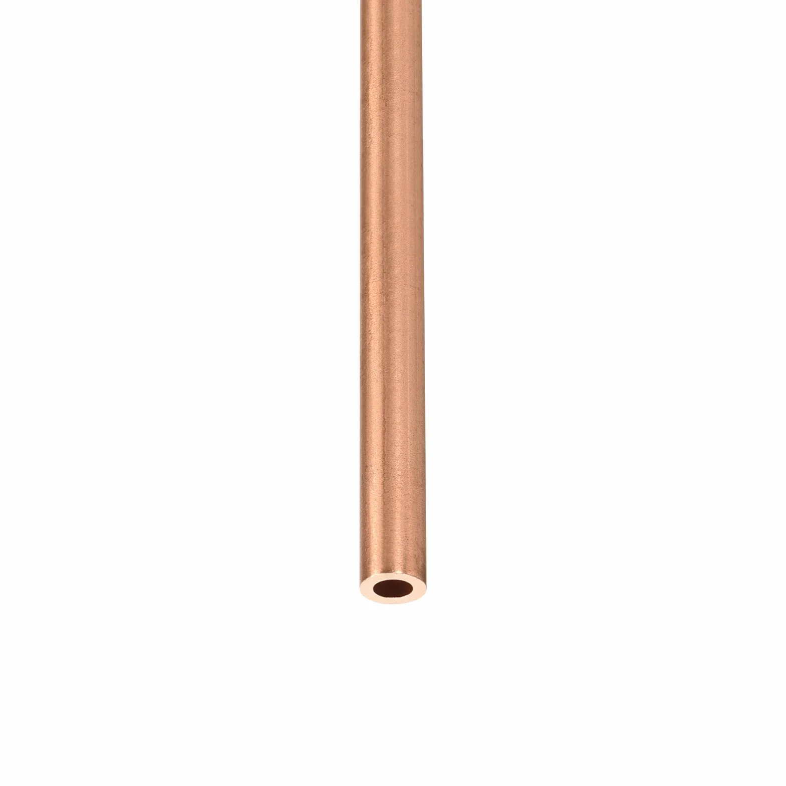 DTGN 5 mm x 1 mm x 300 mm (ODxWall TXL) rura miedziana - 1 opakowanie - dobra do wyposażenia maszynowego DIY dekoracyjna rama - okrągłe metalowe rurki
