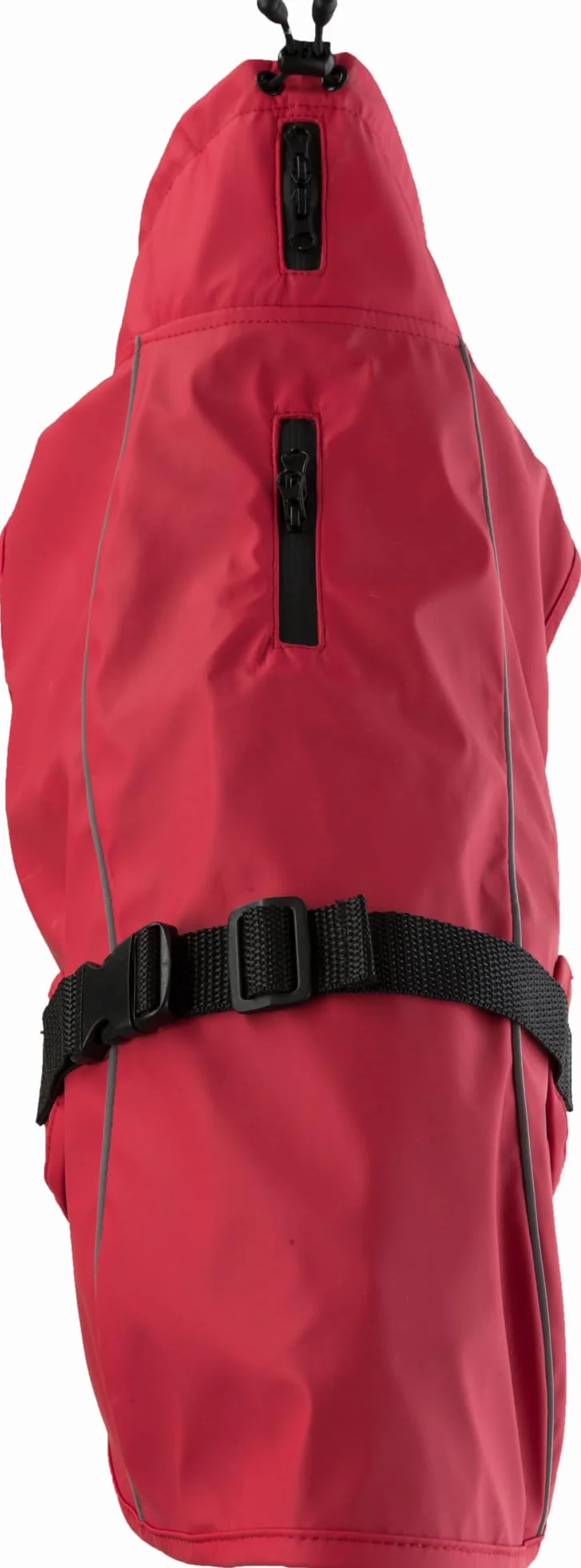 TRIXIE Płaszcze przeciwdeszczowe - Wodoodporny Vimy, L, 62 cm, czerwony