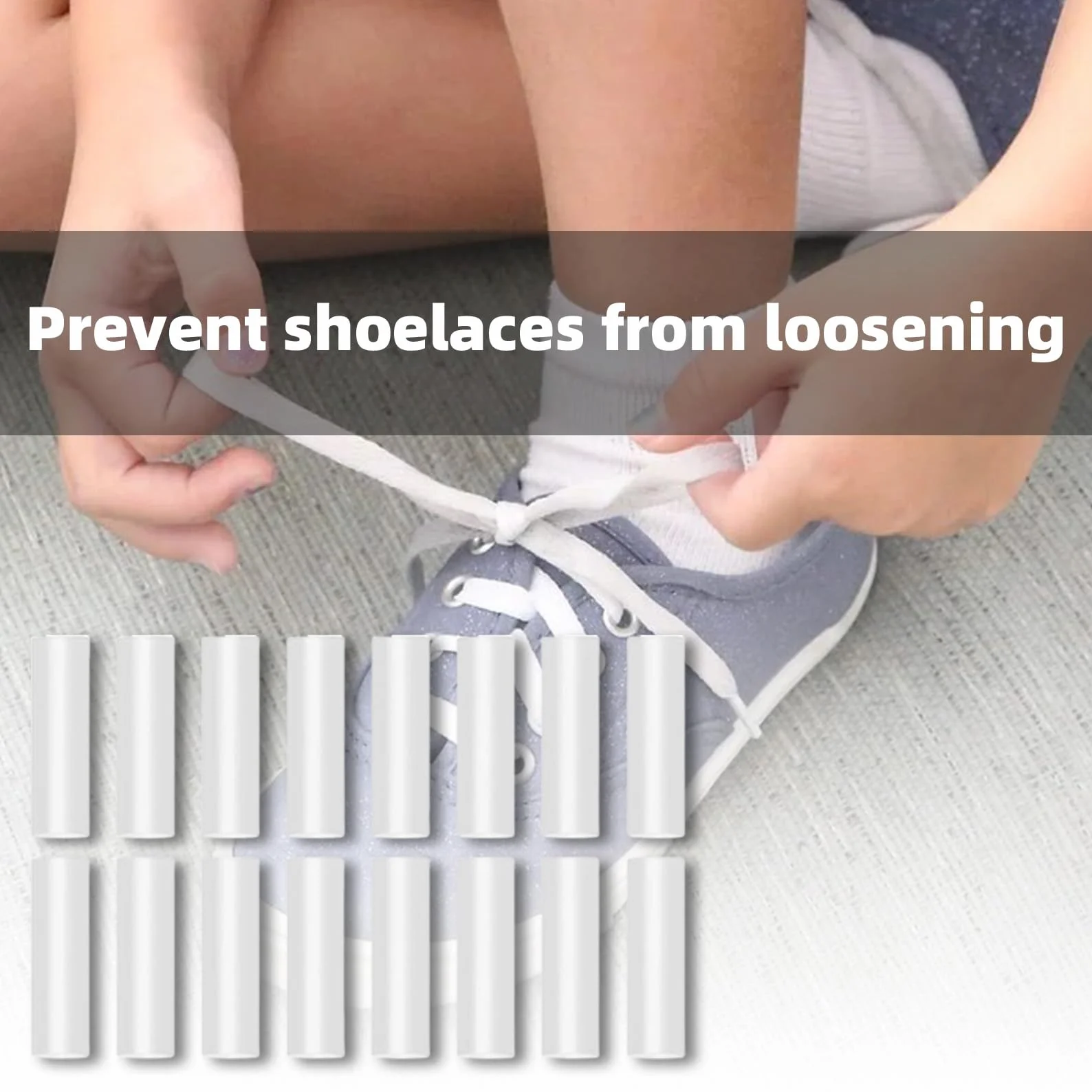 Sznurowadła termokurczliwe 5 mm przezroczyste uszczelniające do butów sneaker