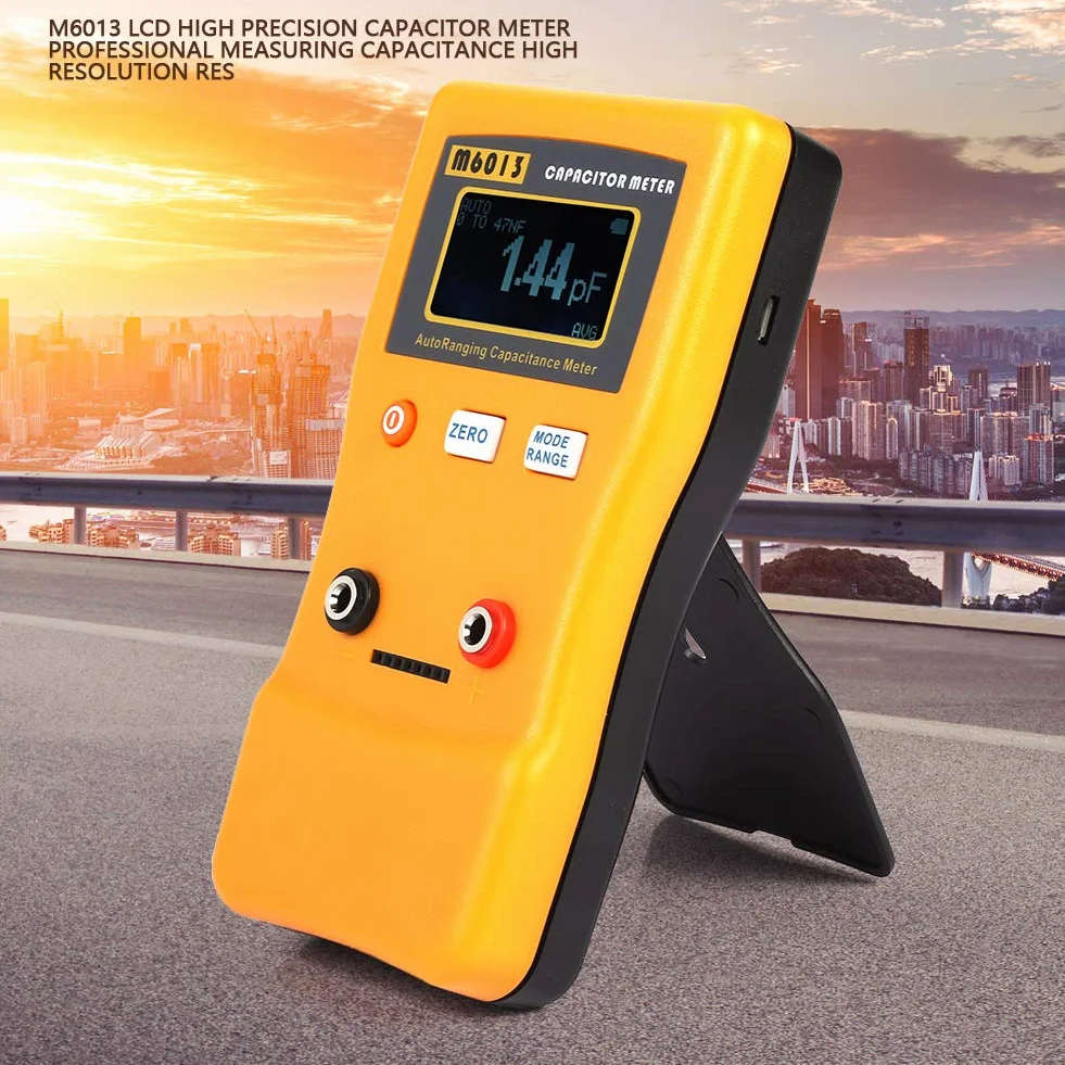 Oumefar M6013 LCD precyzyjny miernik kondensatora tester pojemności rezystancji