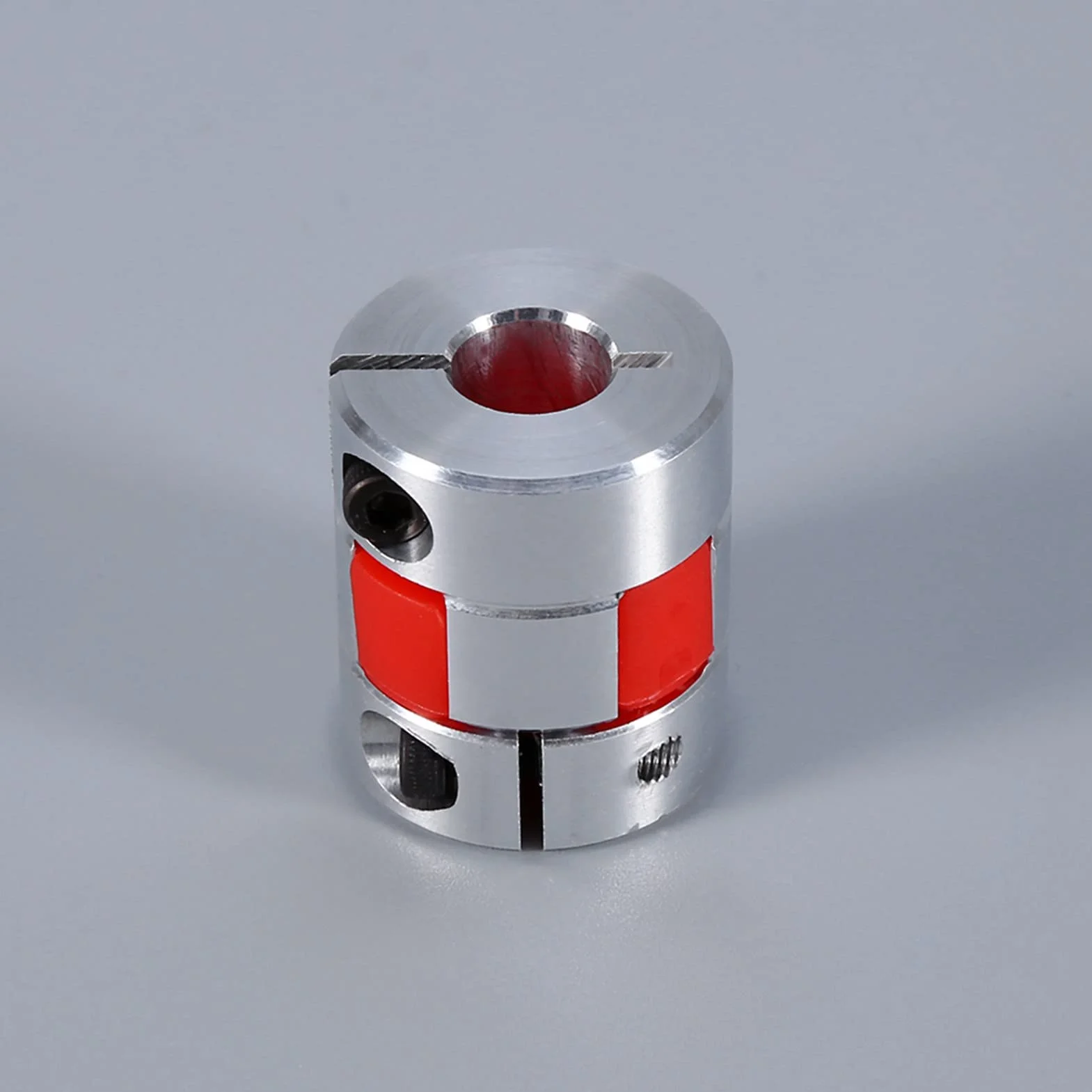 8mm X 10mm Elastyczne Sprzęgło Wału śliwkowego CNC łącznik Enkodera Silnika Krokowego Przemysłowe Komponenty Sterujące dla urządzeń o średniej Dużej Prędkości