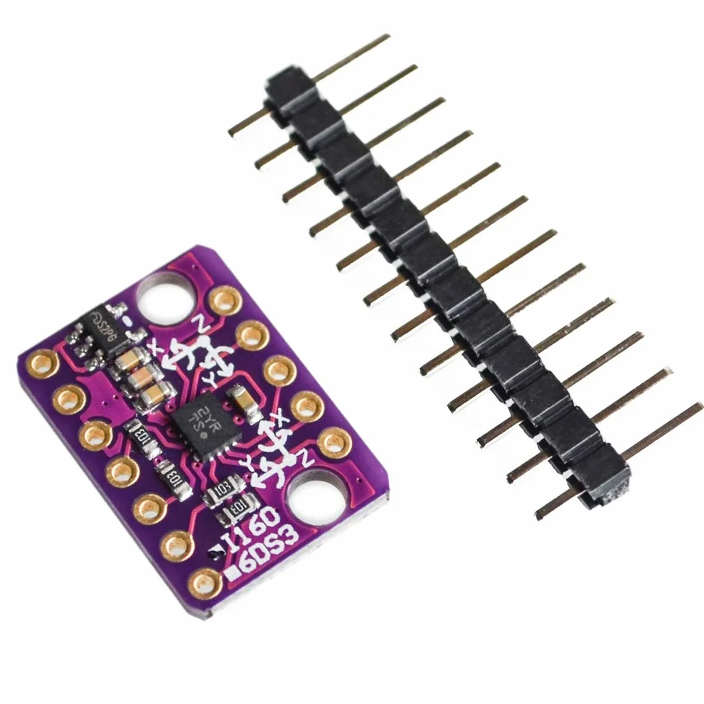 Hailege BMI160 6-osiowy czujnik akcelerometr żyroskop grawitacyjny PMU I2C SPI do Arduino DIY