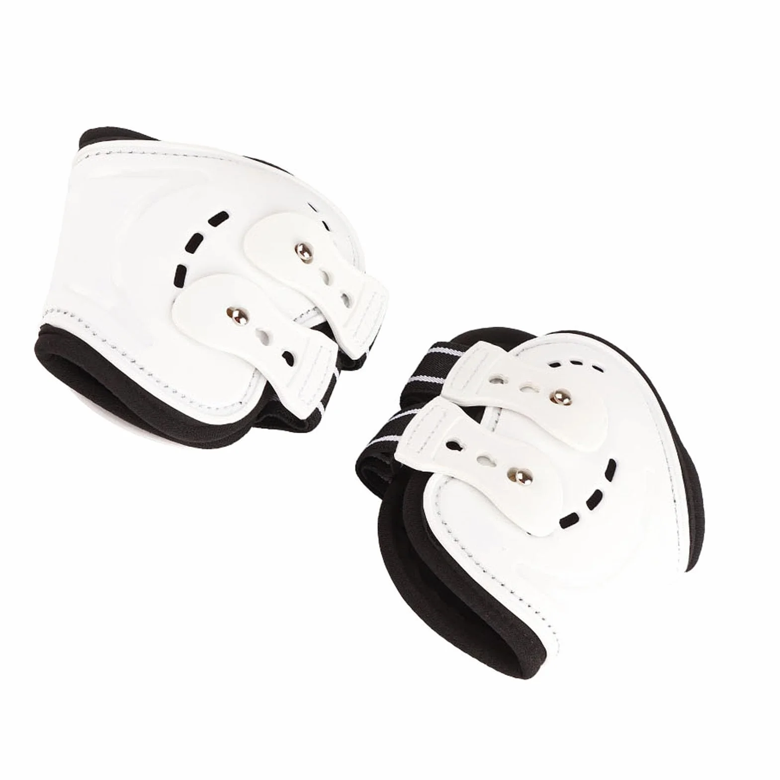 Buty dla Koni z Otwartym Przodem, Buty do Pęciny dla Konia Odporne na Uderzenia, Oddychające Buty na Tylne Nogi Konia na Sprzęt Ochronny dla Koni do (M)
