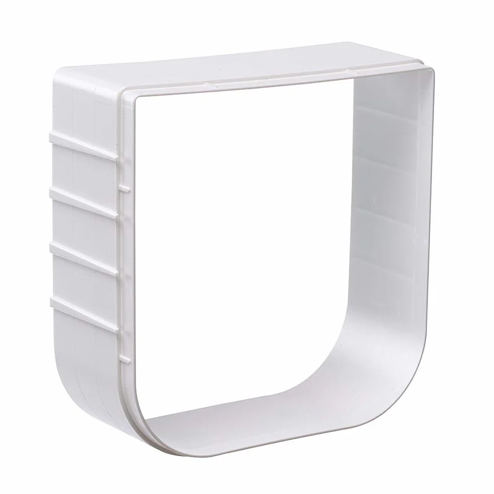 Ferplast Swing 1 przedłużenie tunelu przedłużającego do klapy dla kota 15,5 x 5 x wys. 16 cm – głębokość 5 cm, biały