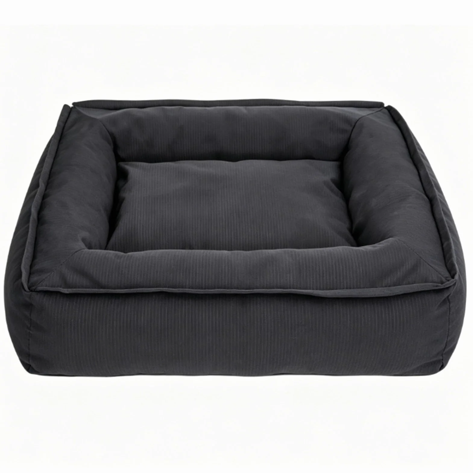 HEEPDD Legowisko dla Psa, Wodoodporna Sofa z Bawełny PU, Zmywalna Sofa dla Zwierząt z Podłokietnikami, Antypoślizgowy Spód, Miękkie i (75x58x13 cm/ 29,53x22,83x5,12 cala, w granicach 15)
