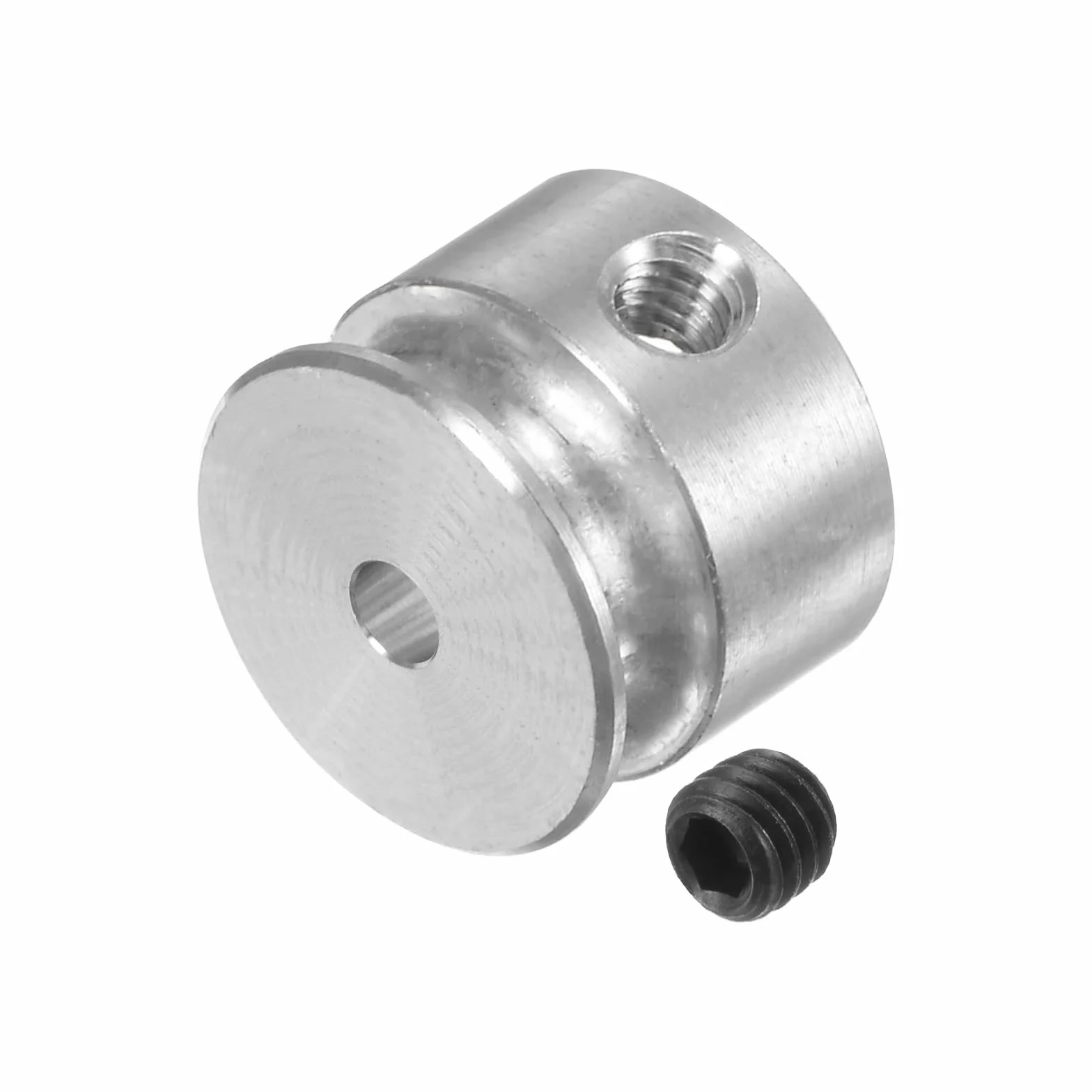 QUARKZMAN 3mm ID i 12mm koło pasowe V OD pojedynczy rowek ze stopu aluminium do 3 mm PU okrągły wał silnika wiertarki