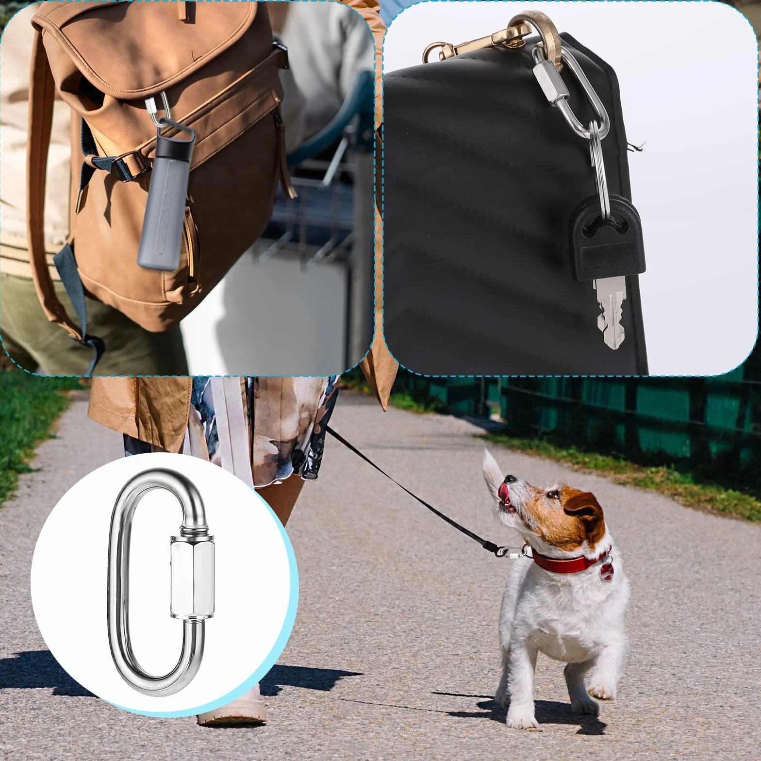 Złączki śrubowe ze stali nierdzewnej 304 M3.5, szybkozłączki do linki drucianej