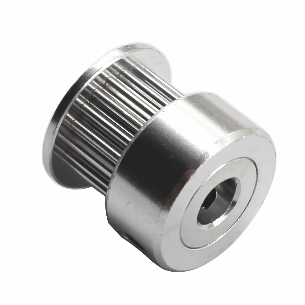 Aluminiowy zestaw pasków rozrządu GT2 20 zębów 4 mm otwór synchroniczne koło rozrządu i klucz M3 do drukarki 3D, 6 sztuk