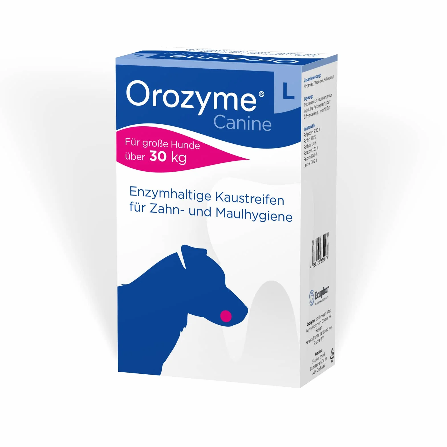ecuphar Orozyme paski do żucia L - 141 g
