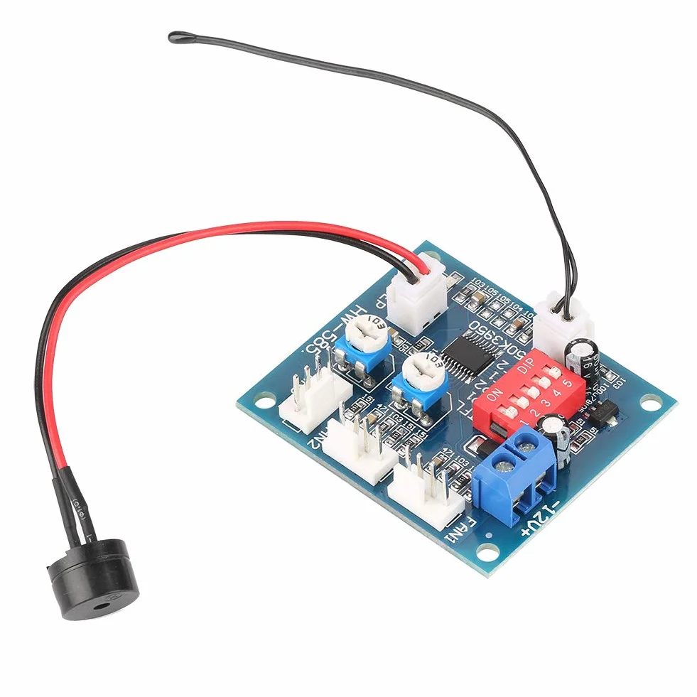 Temperaturregler DC 12 V Vierdraht Thermostat PWM Drehzahlregler Regler Modul Temperatur Relais Für PC