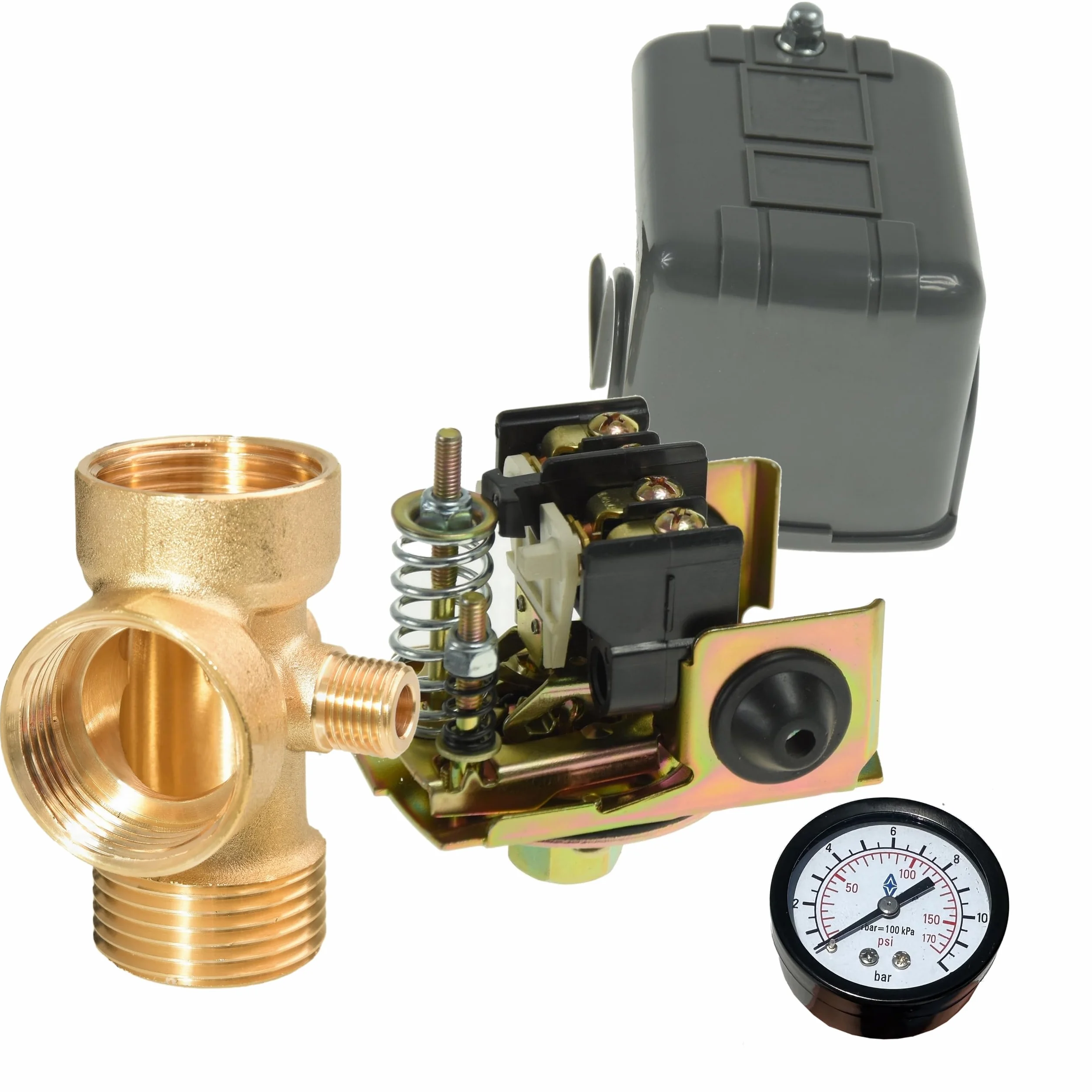 Pompa Hydroforowa SET 100S 1100 W 3600 l/h 50 m do Wody Nawadniania Ogrodu