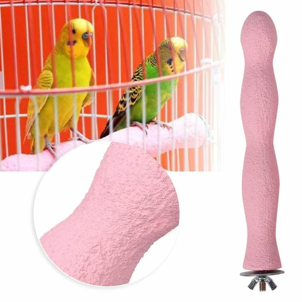 Zabawka dla ptaków Grzędy dla ptaków Zabawka dla papug Grzędy dla ptaków Nimfa Papugi Budgie (19 cm)