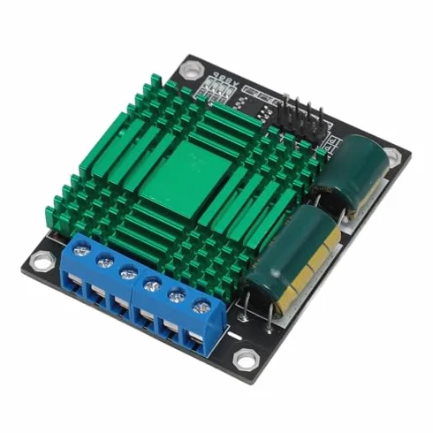 Moduł Sterownika Silnika Prądu Stałego 9V-30V 60A, Dwukanałowy moduł Sterownika Silnika PWM z wysoką integracją, Rozpraszanie Ciepła do Wymiany