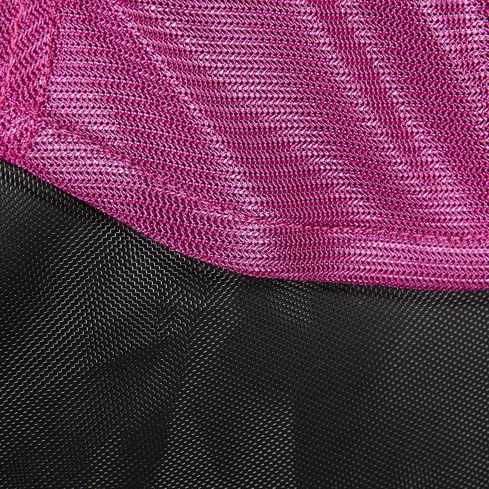 PFIFF 102943 maska przeciw owadom z ochroną UV, ochrona przed muchami dla koni, pełna, różowa