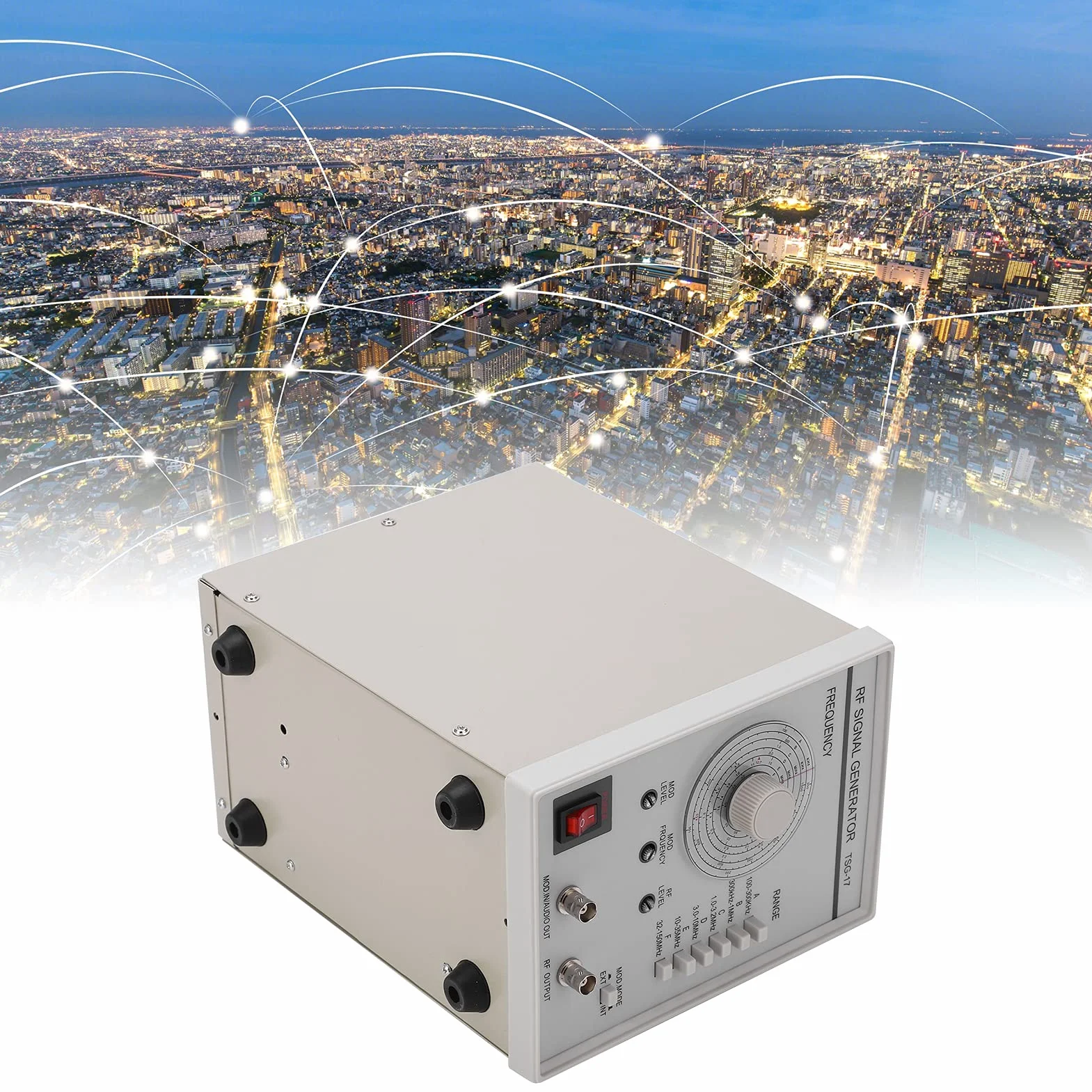 TSG-17 Generator Sygnału Wysokiej Częstotliwości 100KHz-150MHz Generator Funkcji Przebiegu Arbitralnego Miernik Częstotliwości