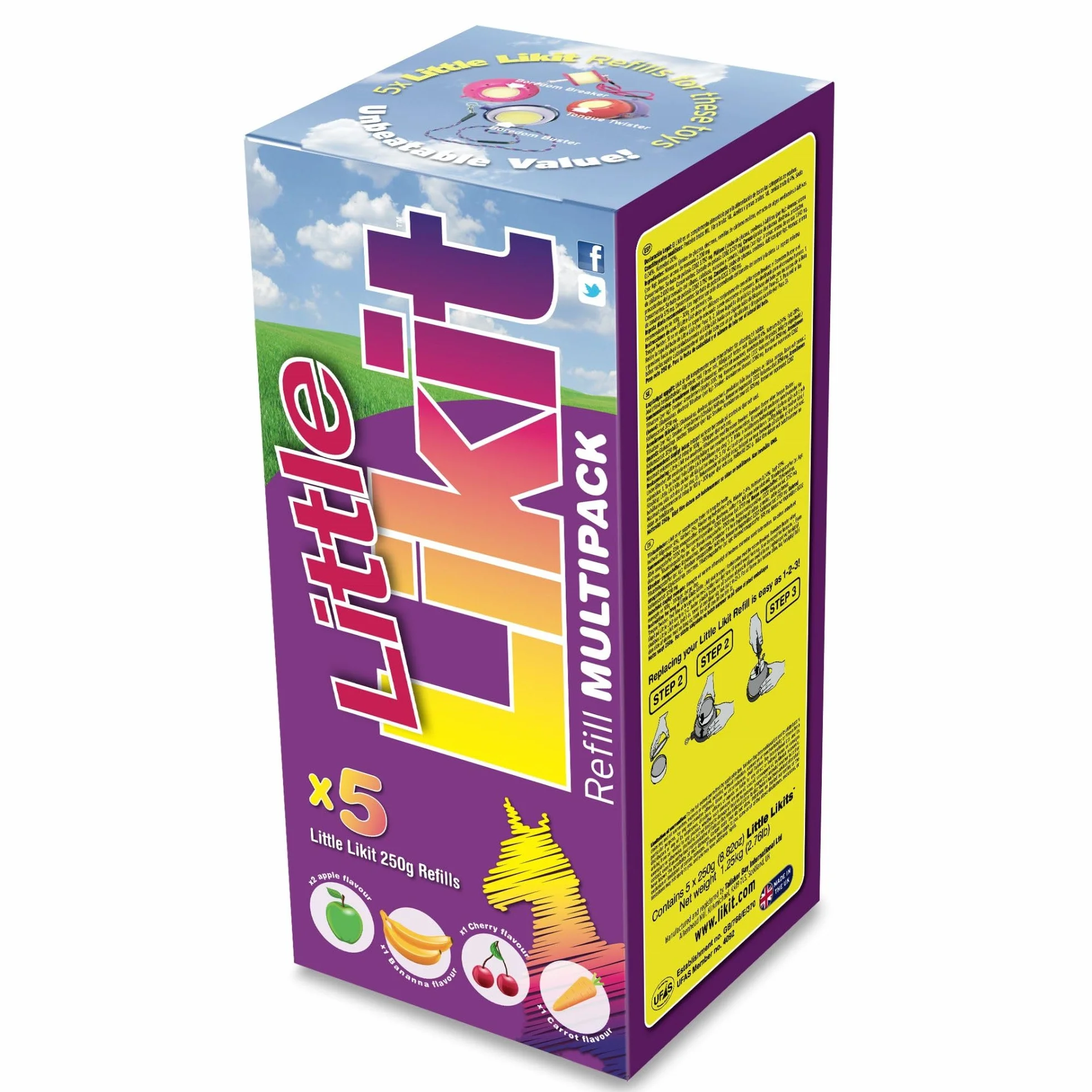 Likit Mały Multi - 5 sztuk - przezroczysty, unisex, LIK0040