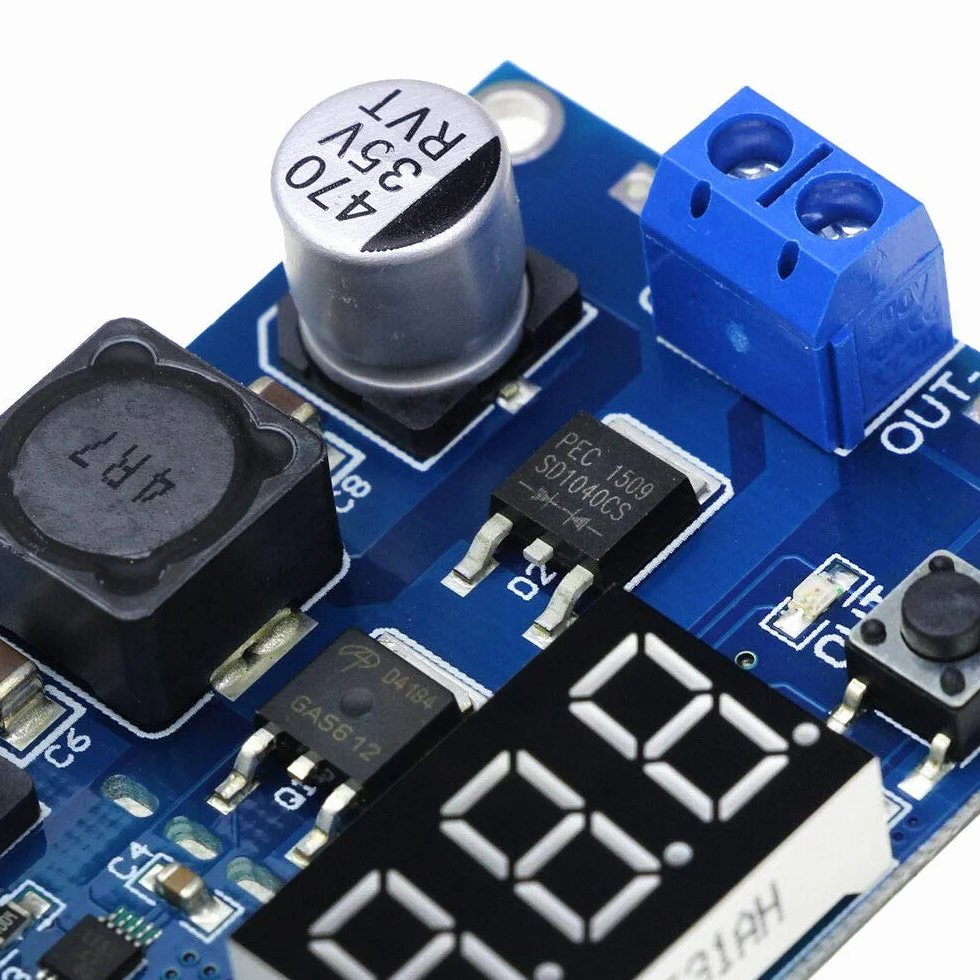 LTC1871 DC DC Step Up Booster Converter 3-35 VDC to 3.5-35 VDC LED Voltmeter