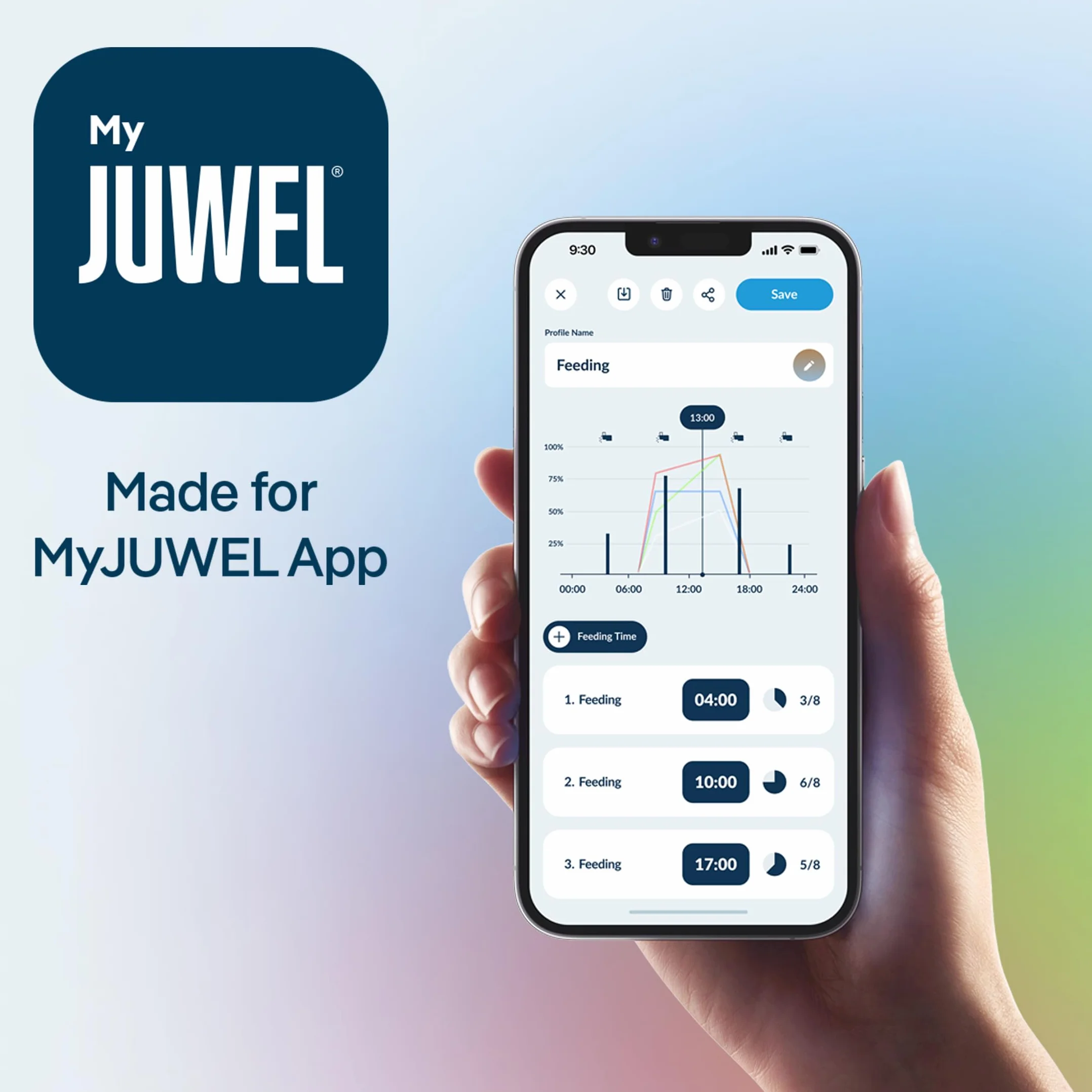 Juwel Aquarium - HeliaLux AppControl – do sterowania jednostką oświetlenia HeliaLux Spectrum za pomocą aplikacji MyJUWEL