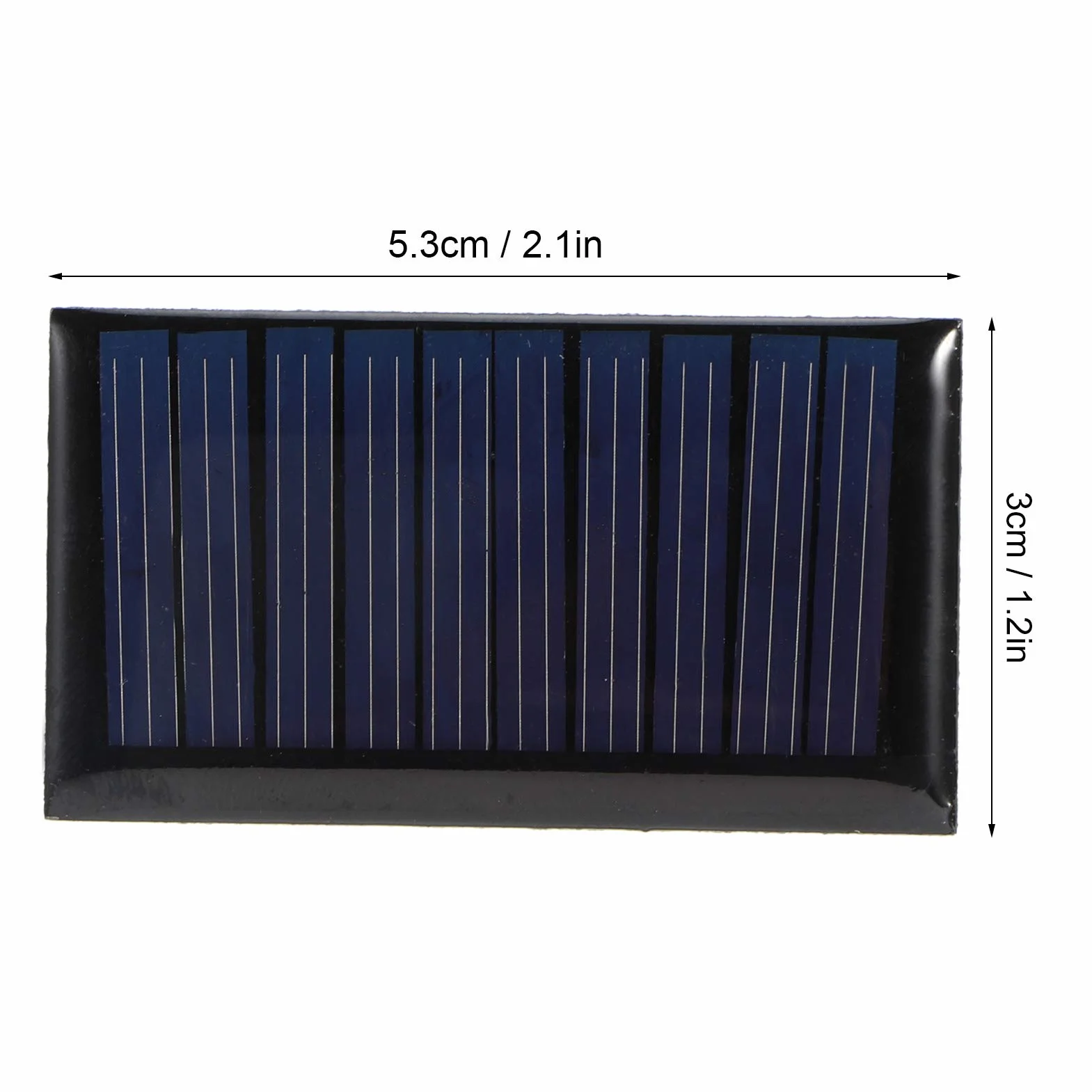 Mini Panel Słoneczny 8szt 30MA 5V Mini Ogniwa Słoneczne Panele DIY Słoneczna Płyta Epoksydowa ładowarka Fotowoltaiczna do Zabawek Elektrycznych, Idealna do Projektów i rozwiązań Ekologicznych