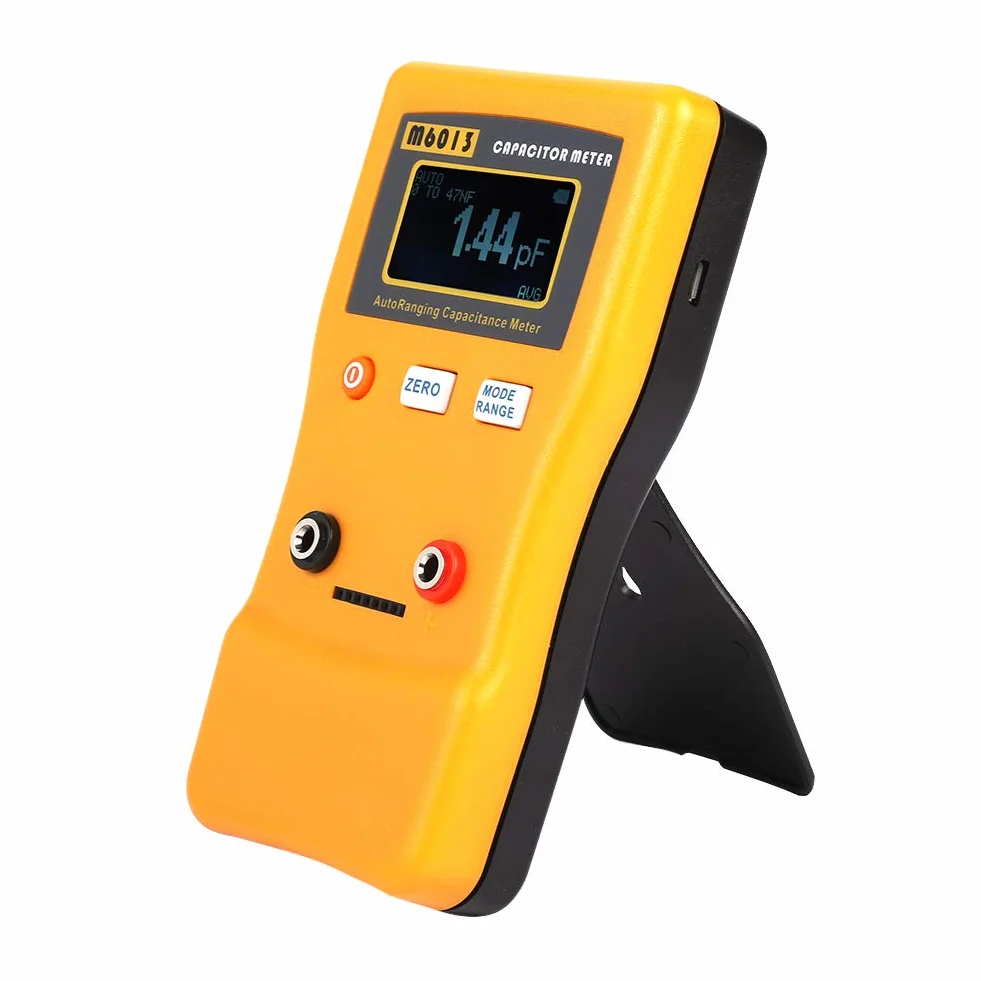 Oumefar M6013 LCD precyzyjny miernik kondensatora tester pojemności rezystancji