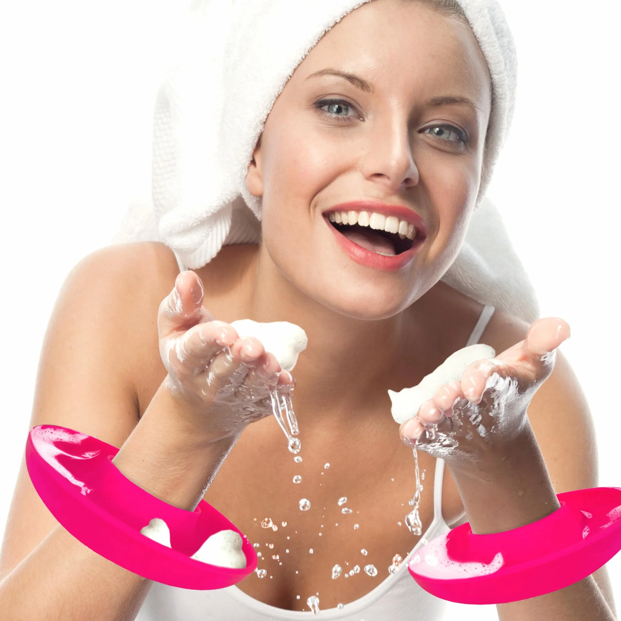 Mankiety łapacza kapania - zapobiegają spływaniu mydła, wody, włosów podczas pielęgnacji szamponem i odżywką dla koni, różdżką do mycia, obcinaczem do koni - przybory do mycia koni narzędzie do
