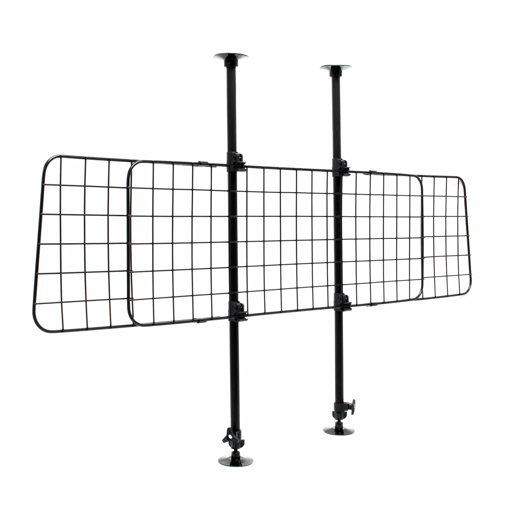 Wiltec Kratka dla psa do samochodu, model B, wysokość 72-136 cm, szerokość 118-128,5 cm, bezstopniowa regulacja, kratka oddzielająca, uniwersalne zastosowanie do bagażnika