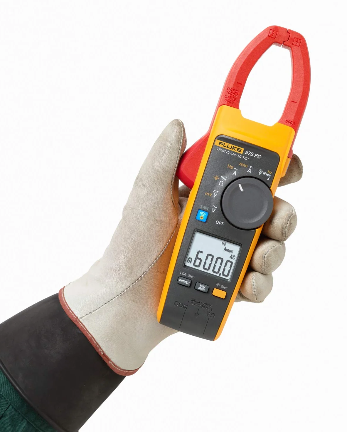 Fluke AC/DC TRMS Wireless szczypce prądowe 4695932 S