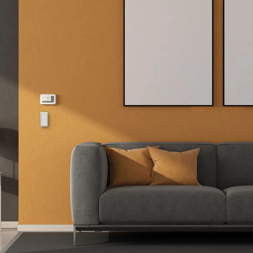 Przełącznik powierzchniowy wąski, biały, z przełącznikiem kołyskowym, 10A 250V, 33 x 70 x 25 mm