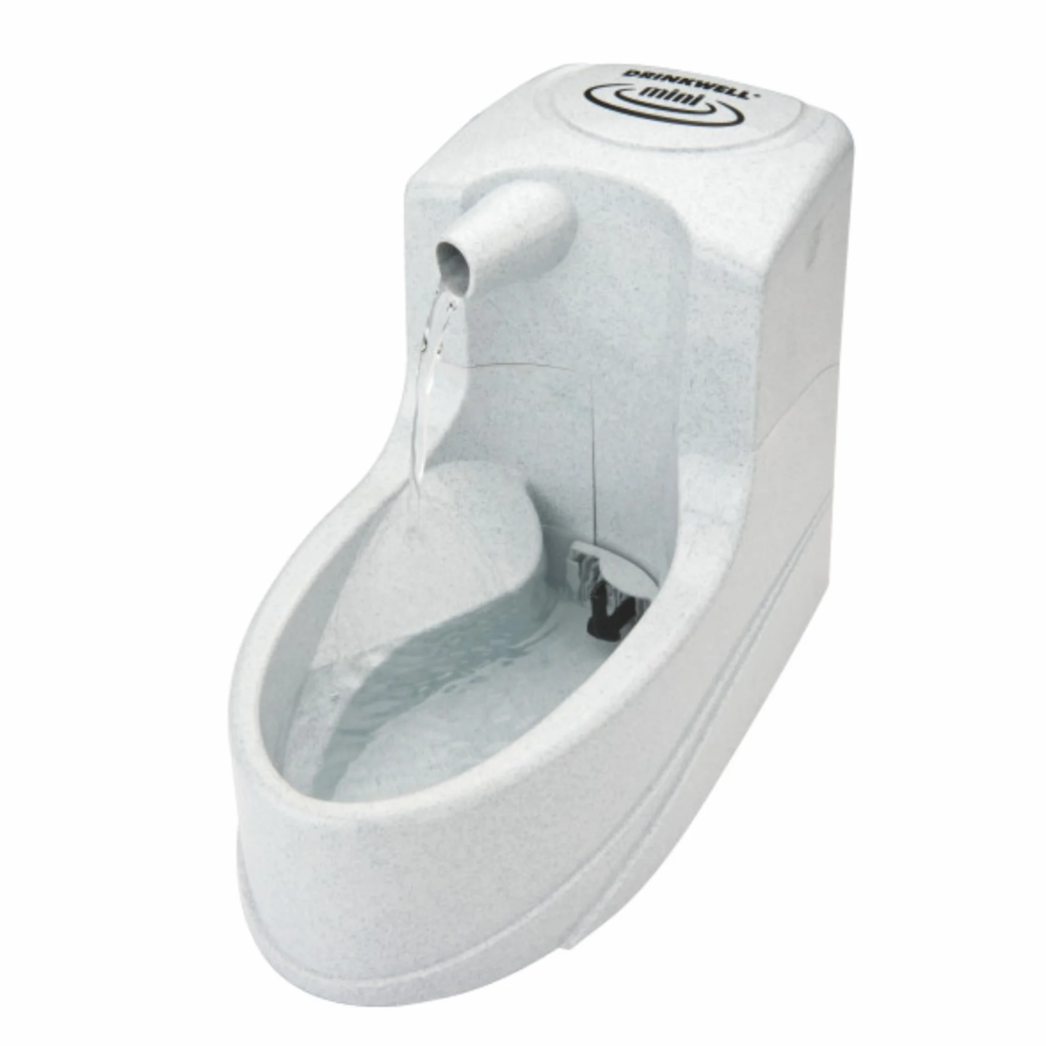 PetSafe Drinkwell mini fontanna do picia, podwójny system filtrowania, odpowiednia dla małych psów i kotów, pojemność 1,2 l