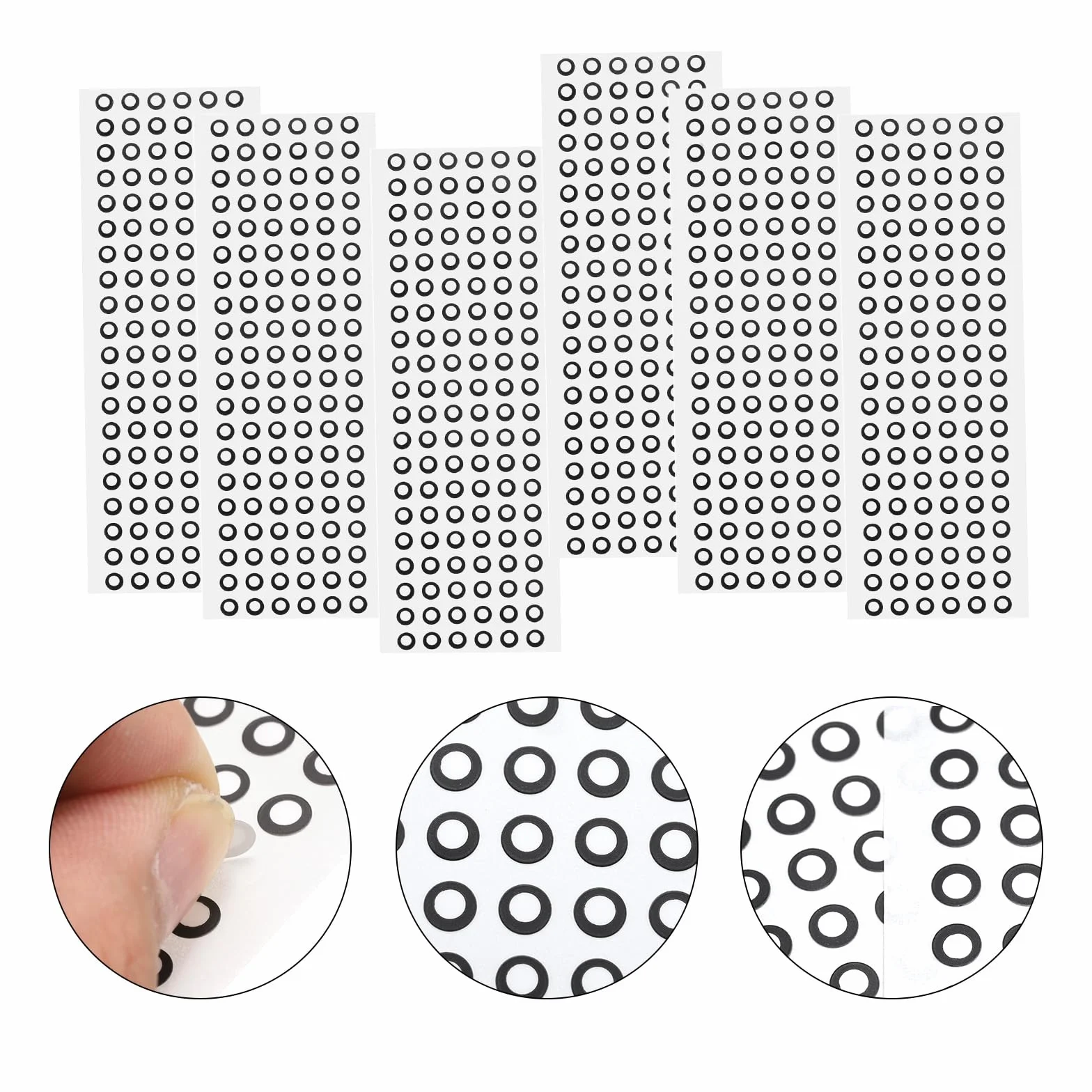 QUARKZMAN 1000 sztuk 3D Skaner Markery 3mm do skanera 3D, Punkty Reference