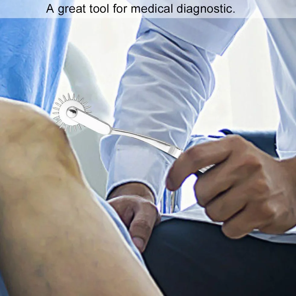Wartenberg Wiatracz, Wartenberg Neurologiczny Wiatracz, Medyczne narzędzie diagnostyczne Tester nerwu ze stali nierdzewnej Wartenberg Wartenberg