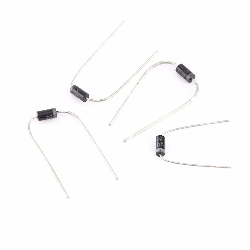 Zestaw diod prostowniczych, 200 sztuk Diody elektroniczne 1N4001 1N4002 1N4003 1N4004 1N4005 1N4006 1N4007 1N5817 1N5818 1N5819 Zestaw z pudełkiem