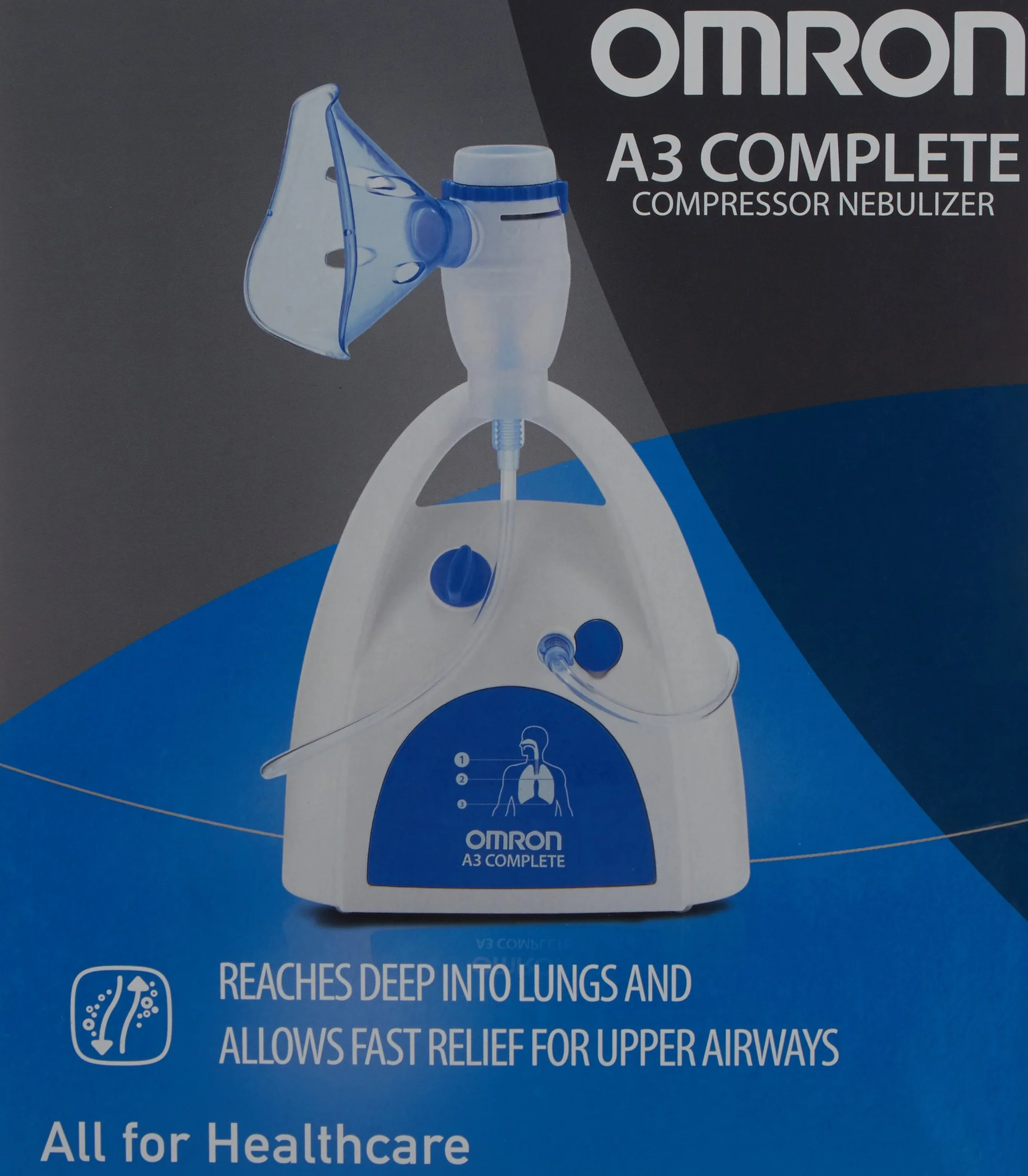OMRON A3 Complete zestaw nebulizatora oryginalne akcesoria