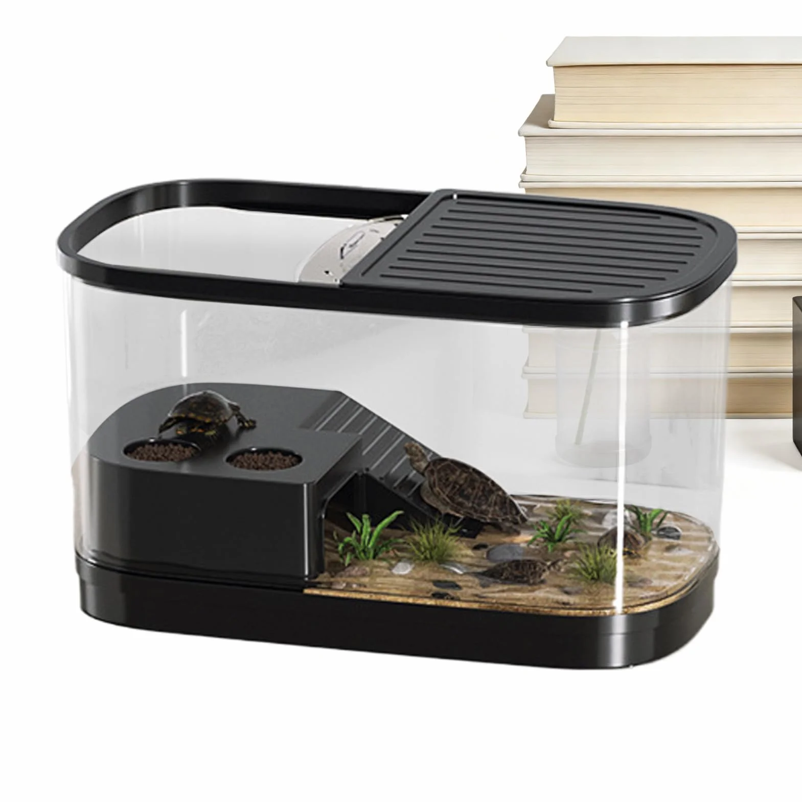 Terrarium dla gadów Pojemnik hodowlany dla gadów | Zbiornik terrarium dla gekona Dla agamy brodatej, gekona, węża, pająka, żółwia, ptasznika, kameleona, żaby