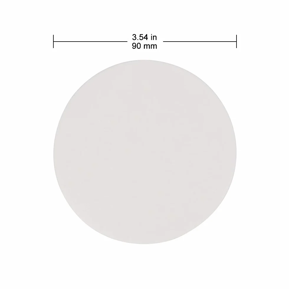 Labasics Papier Filtracyjny Średnica 90 mm 15-20 mikronów 100 sztuk