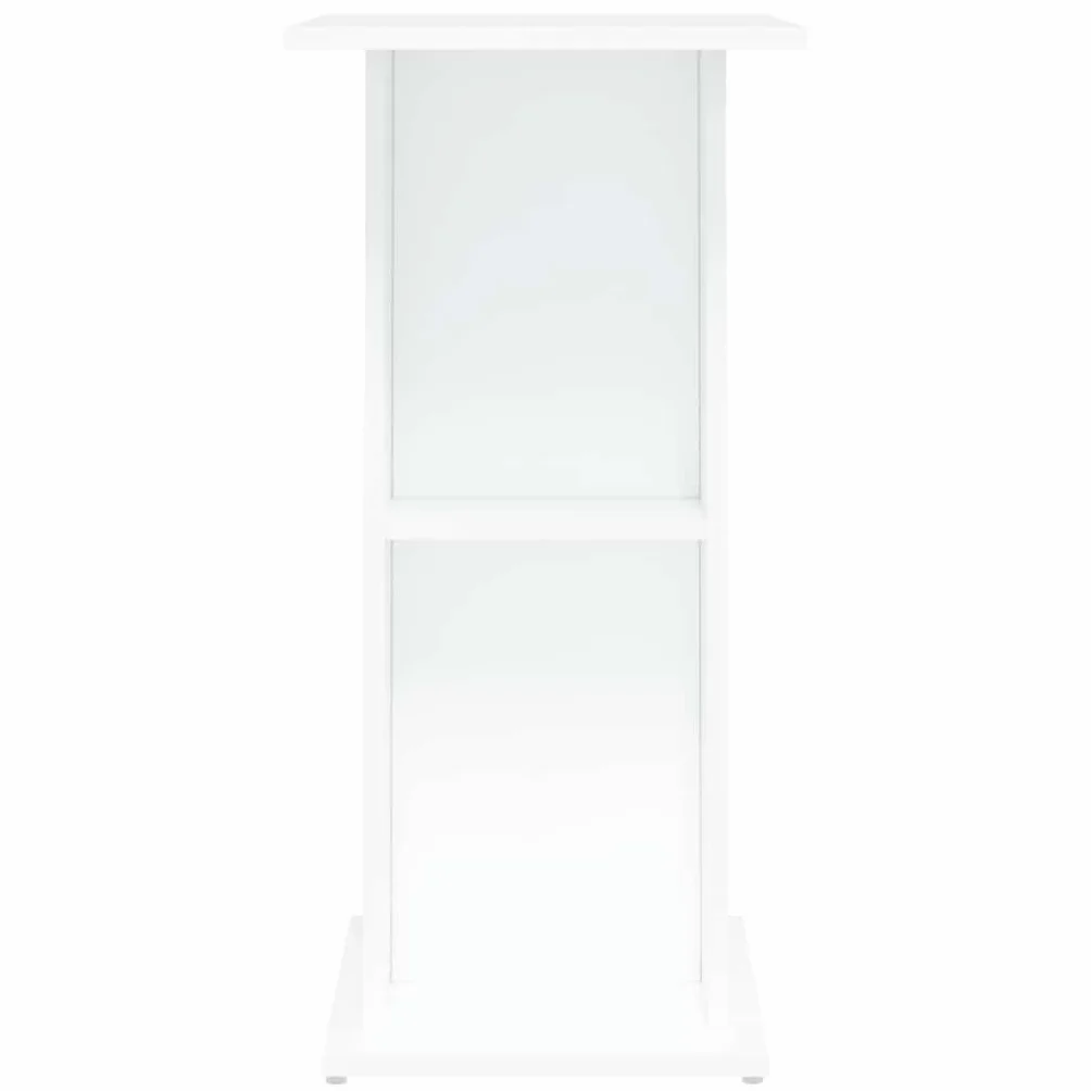 vidaXL Szafka pod akwarium, biała 60,5x36x72,5 cm